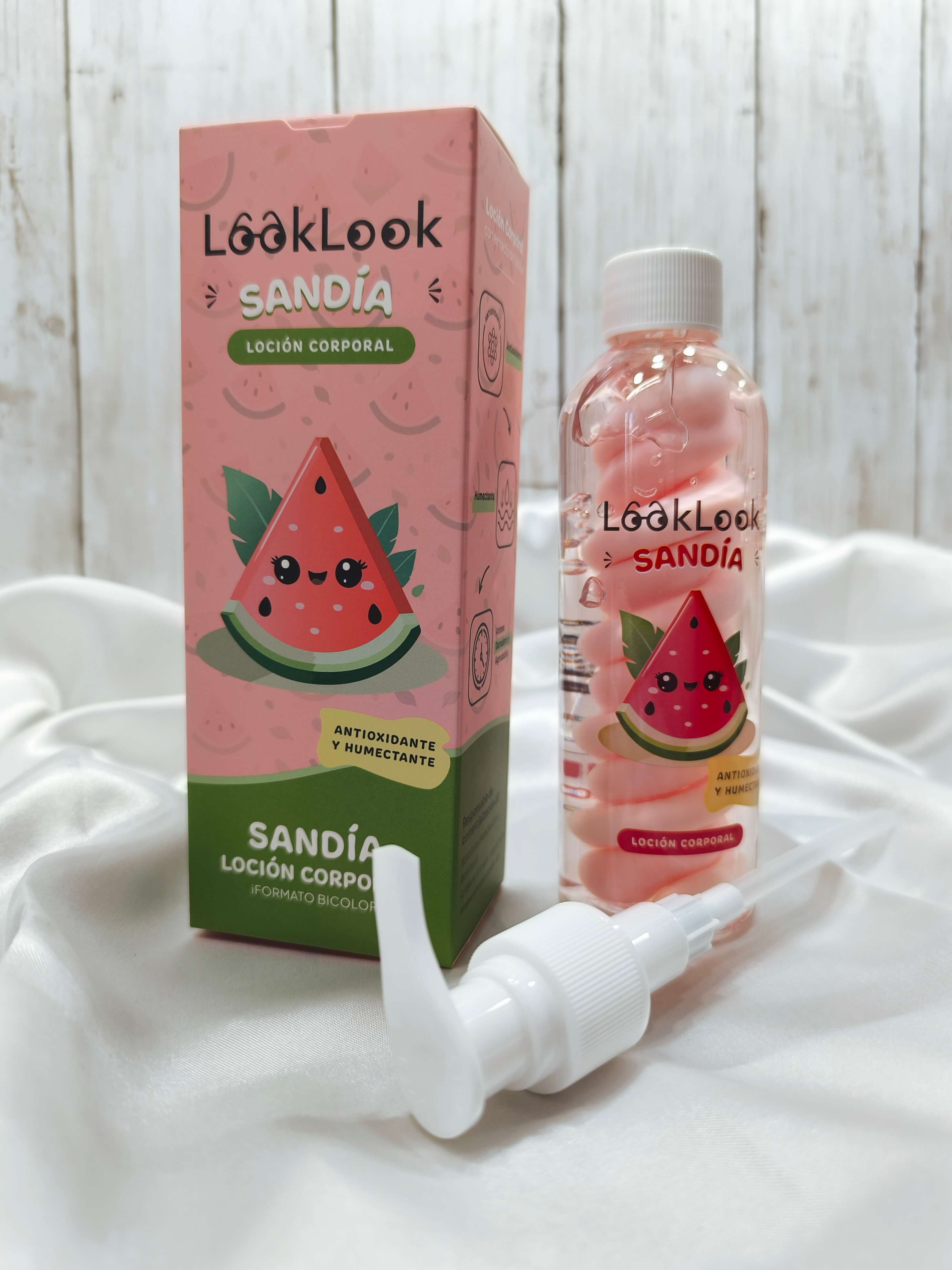 LOTION CORPS - EXTRAIT DE PASTEQUE -  ANTIOXYDANT & HYDRATANT - LOOK LOOK 200ML