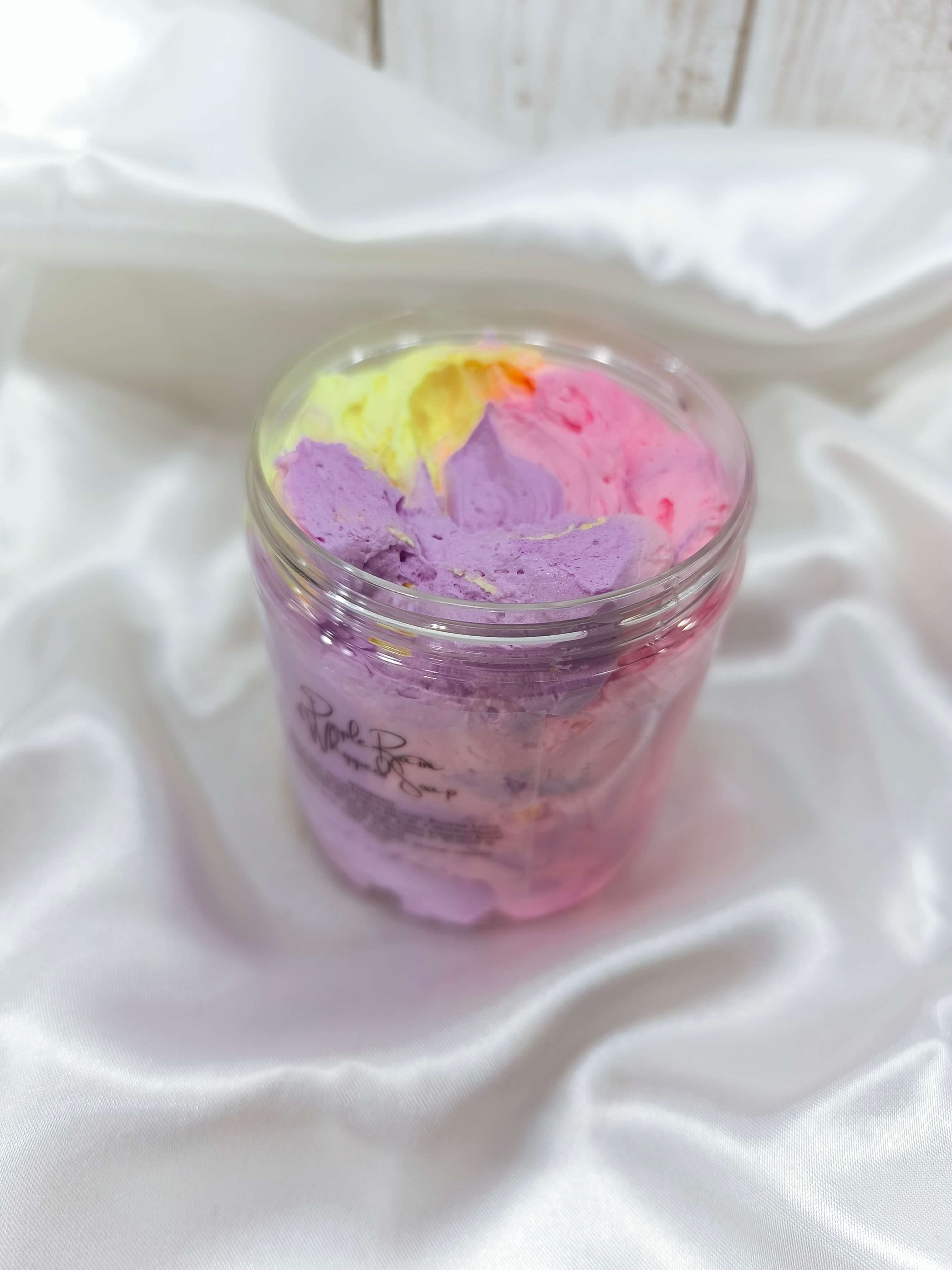 SAVON DE DOUCHE FOUETTE - PURPLE RAIN - EFFET PLUIE - 150G