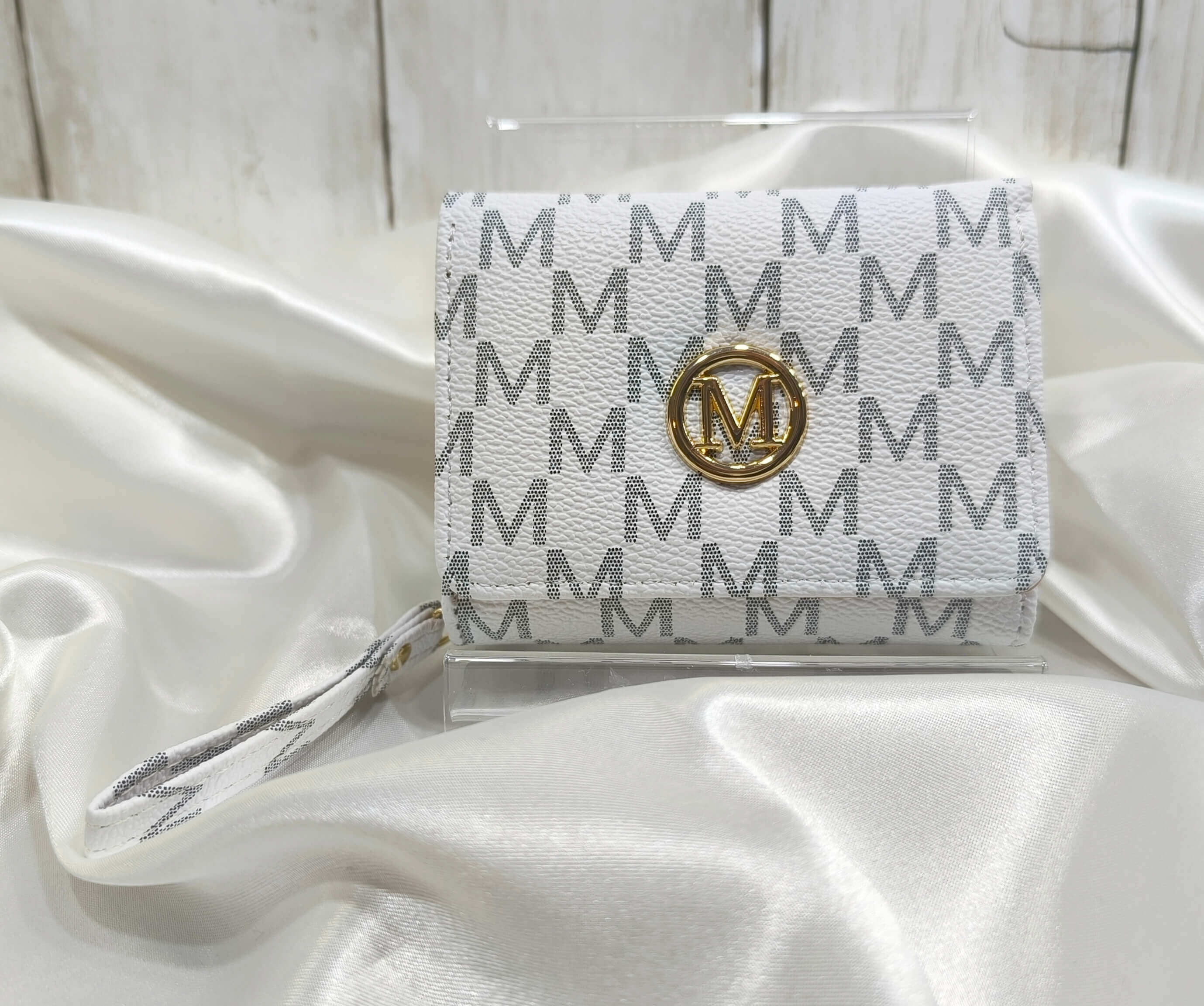 PORTEFEUILLE FEMME - BLANC OU ROSE - ELEGANT, LEGER & PRATIQUE