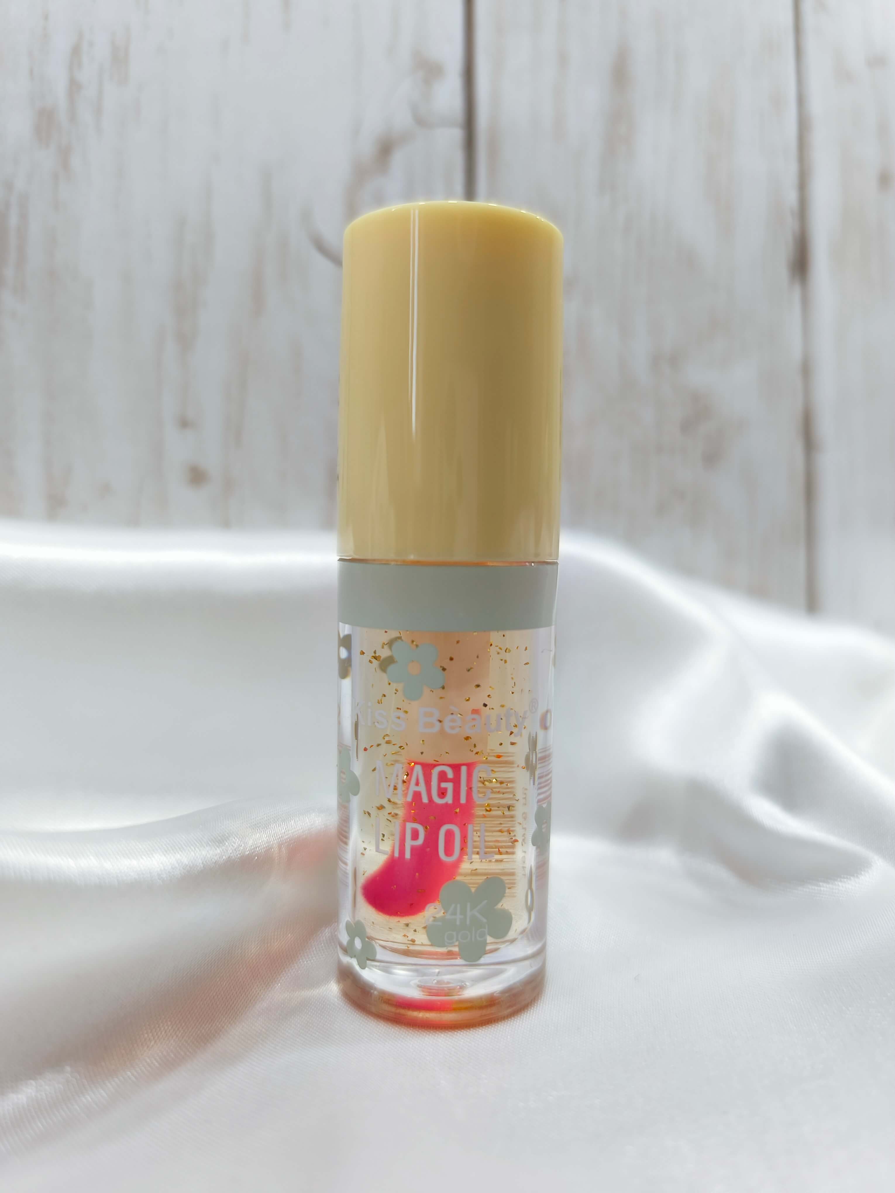 MAGIC LIP OIL 24K GOLD - MACADAMIA - LEVRES ROSEES & BRILLANTES