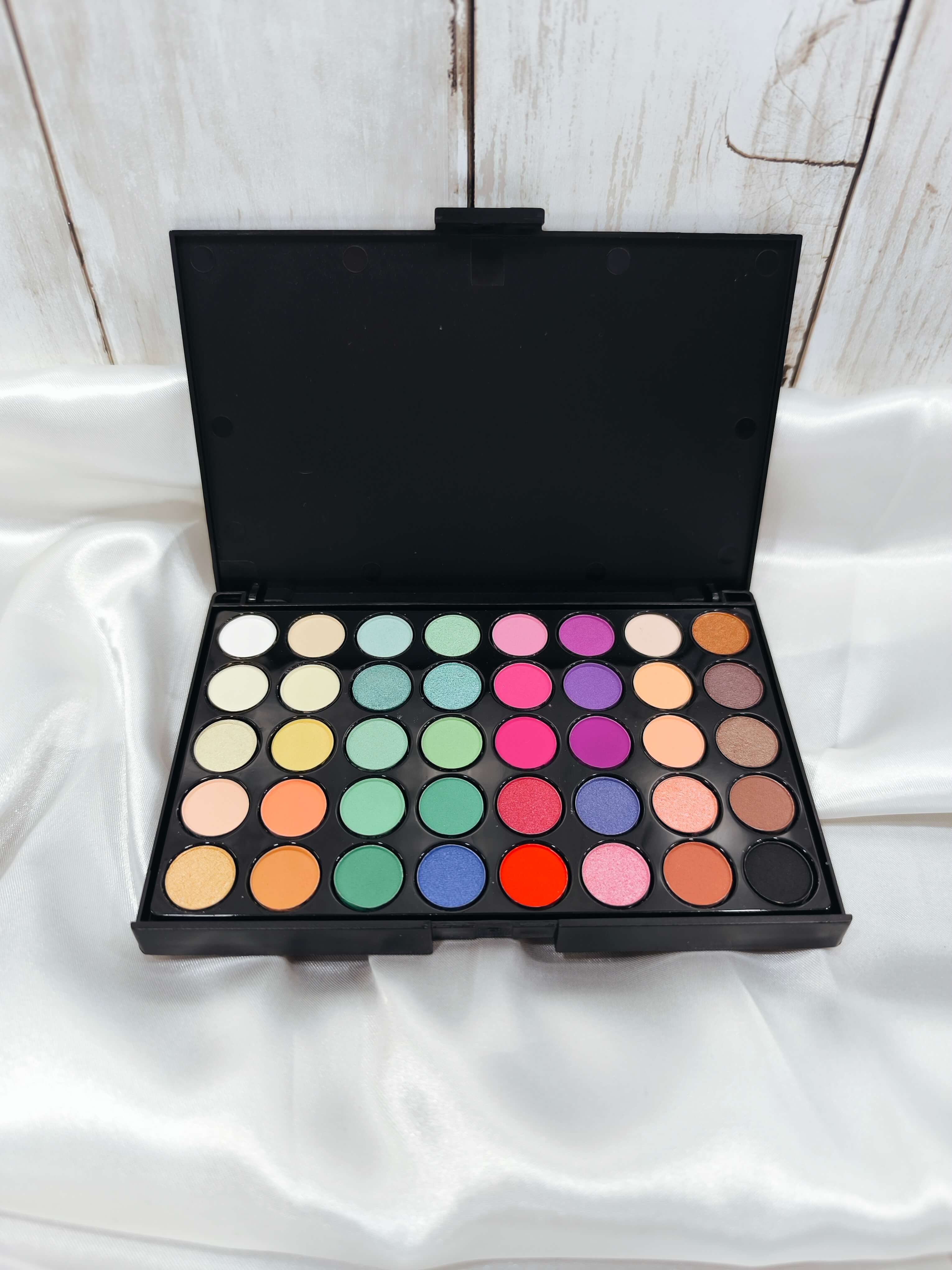 PETITES PALETTES FARDS A PAUPIERES - MARRON & COULEURS VIVES 