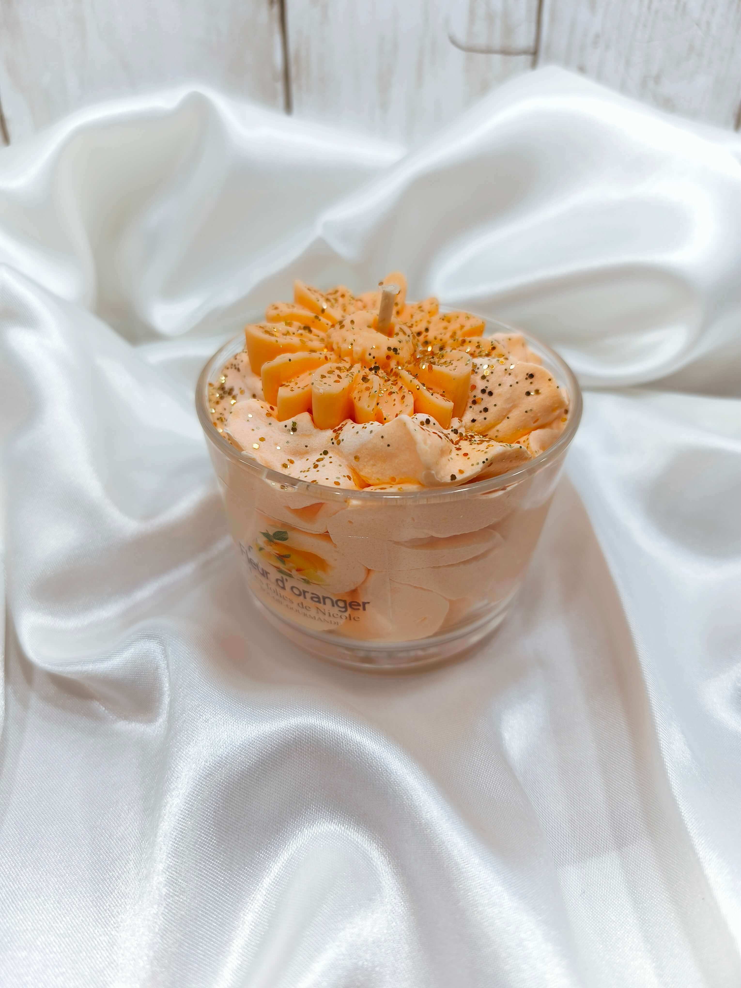 BOUGIE PARFUMEE FLEUR D'ORANGER - CHIC & APAISANTE