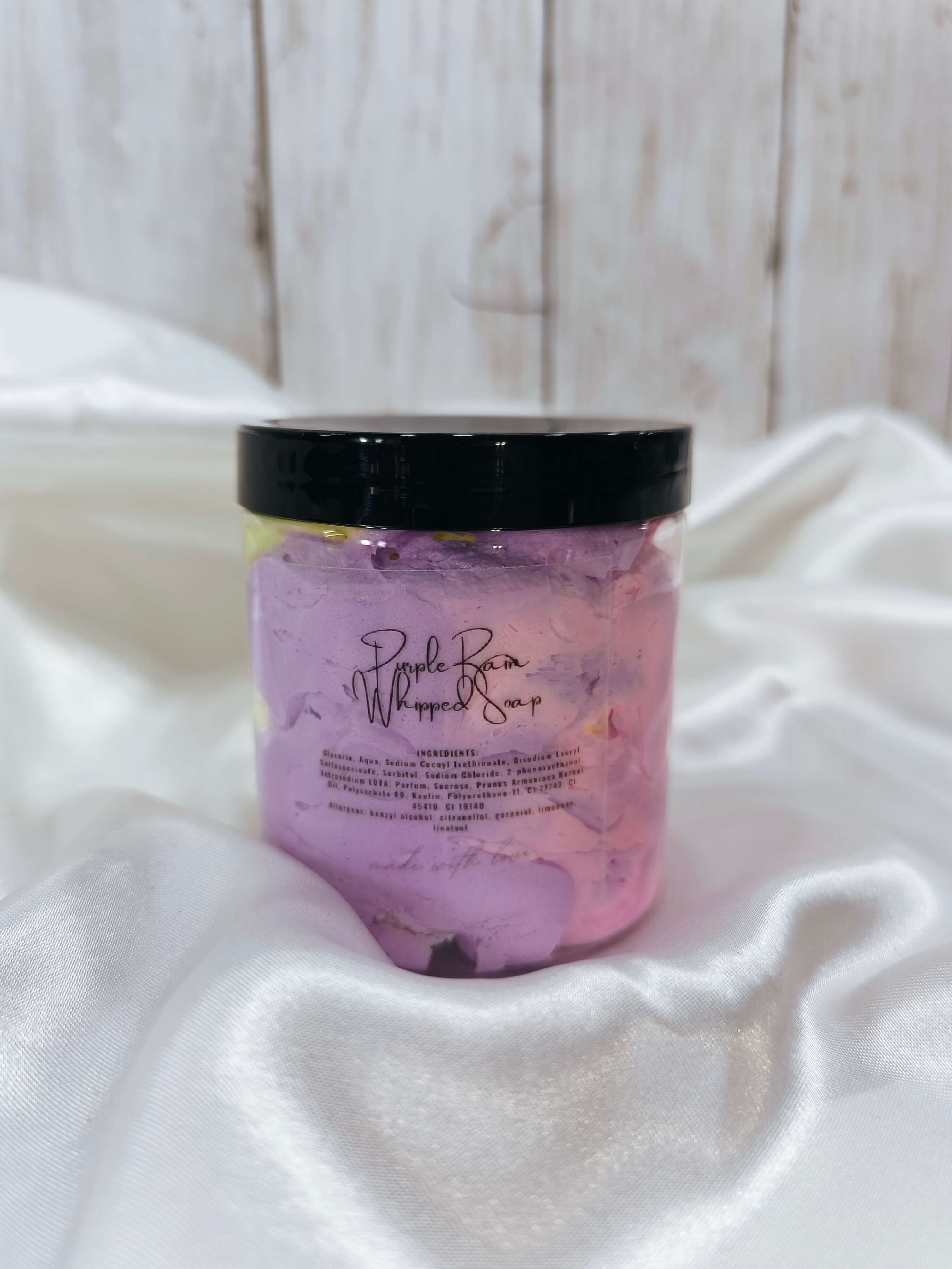 SAVON DE DOUCHE FOUETTE - PURPLE RAIN - EFFET PLUIE - 150G