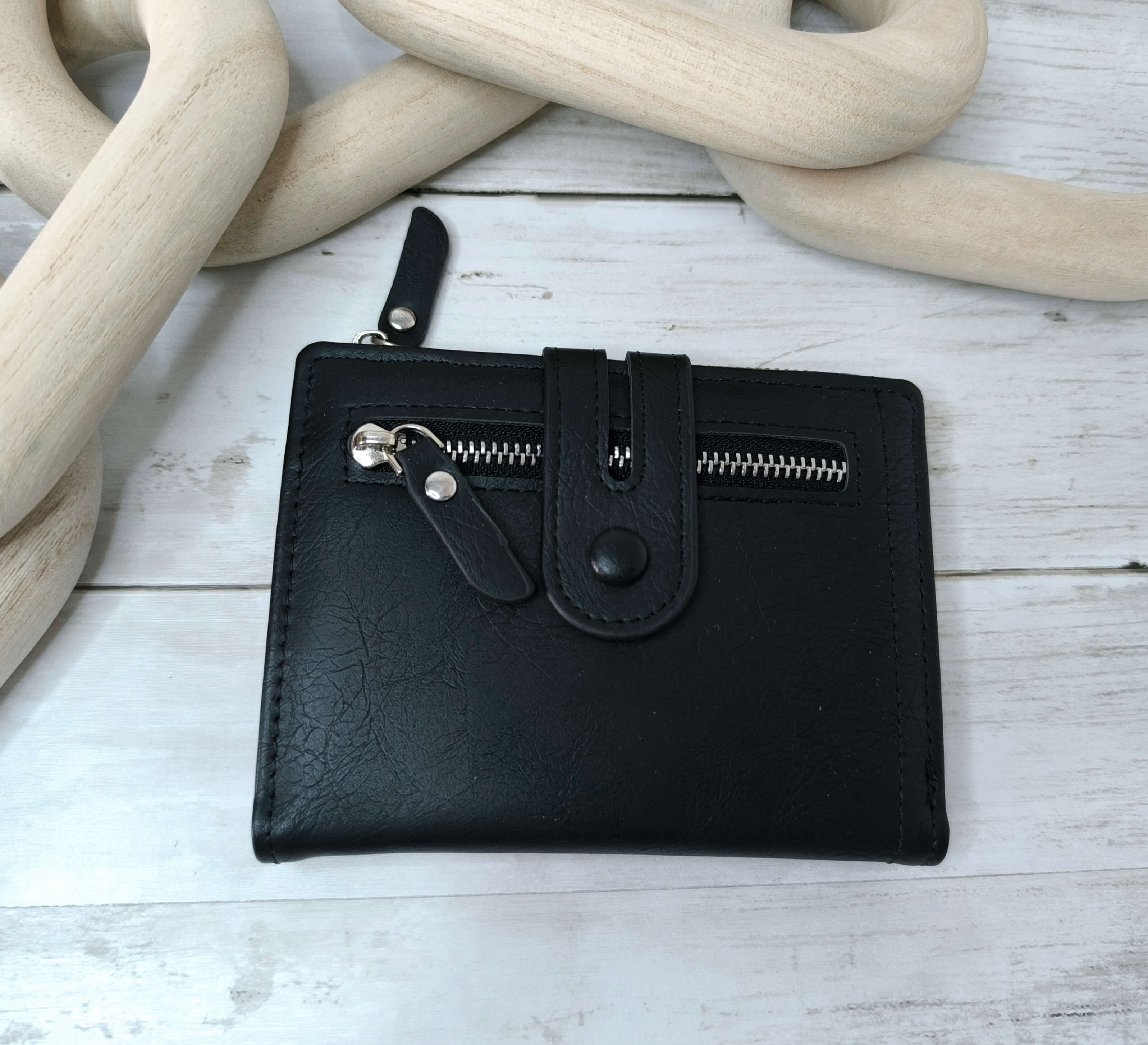 PORTEFEUILLE HOMME - NOIR - SOBRE, LEGER & RESISTANT