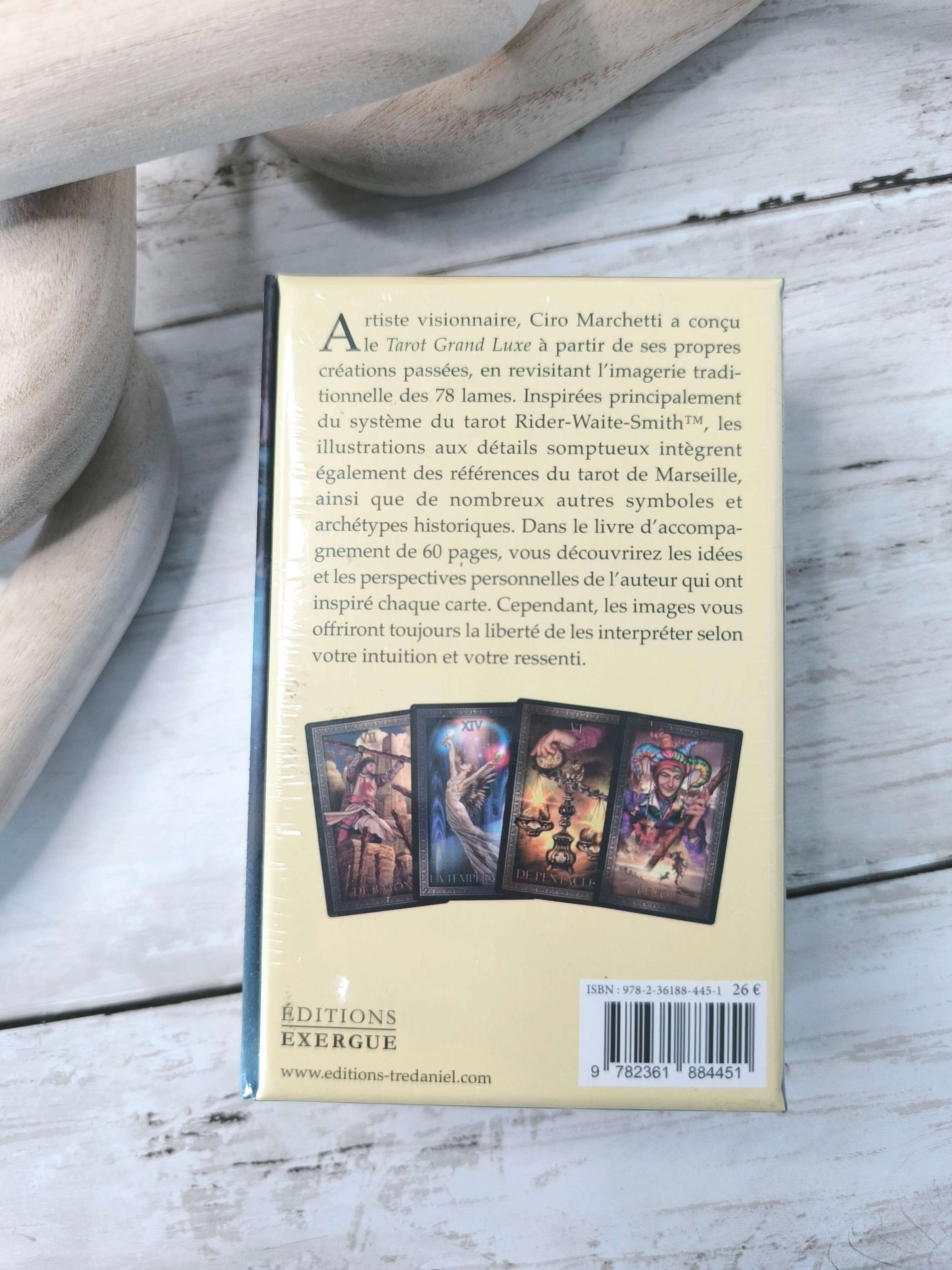 COFFRET TAROT GRAND LUXE - 78 CARTES DE CIRO MARCHETTI / EDITION EXERGUE