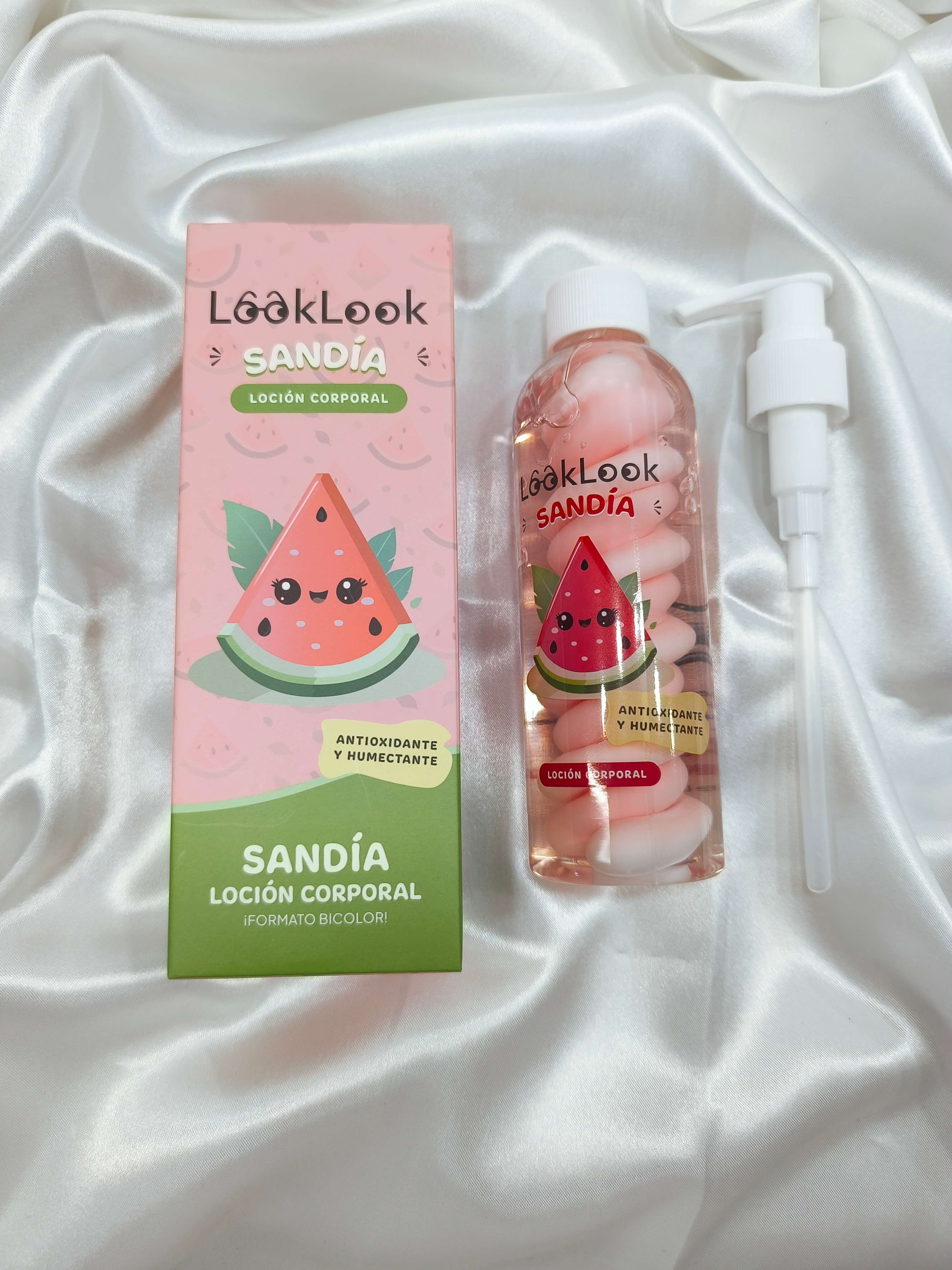 LOTION CORPS - EXTRAIT DE PASTEQUE -  ANTIOXYDANT & HYDRATANT - LOOK LOOK 200ML