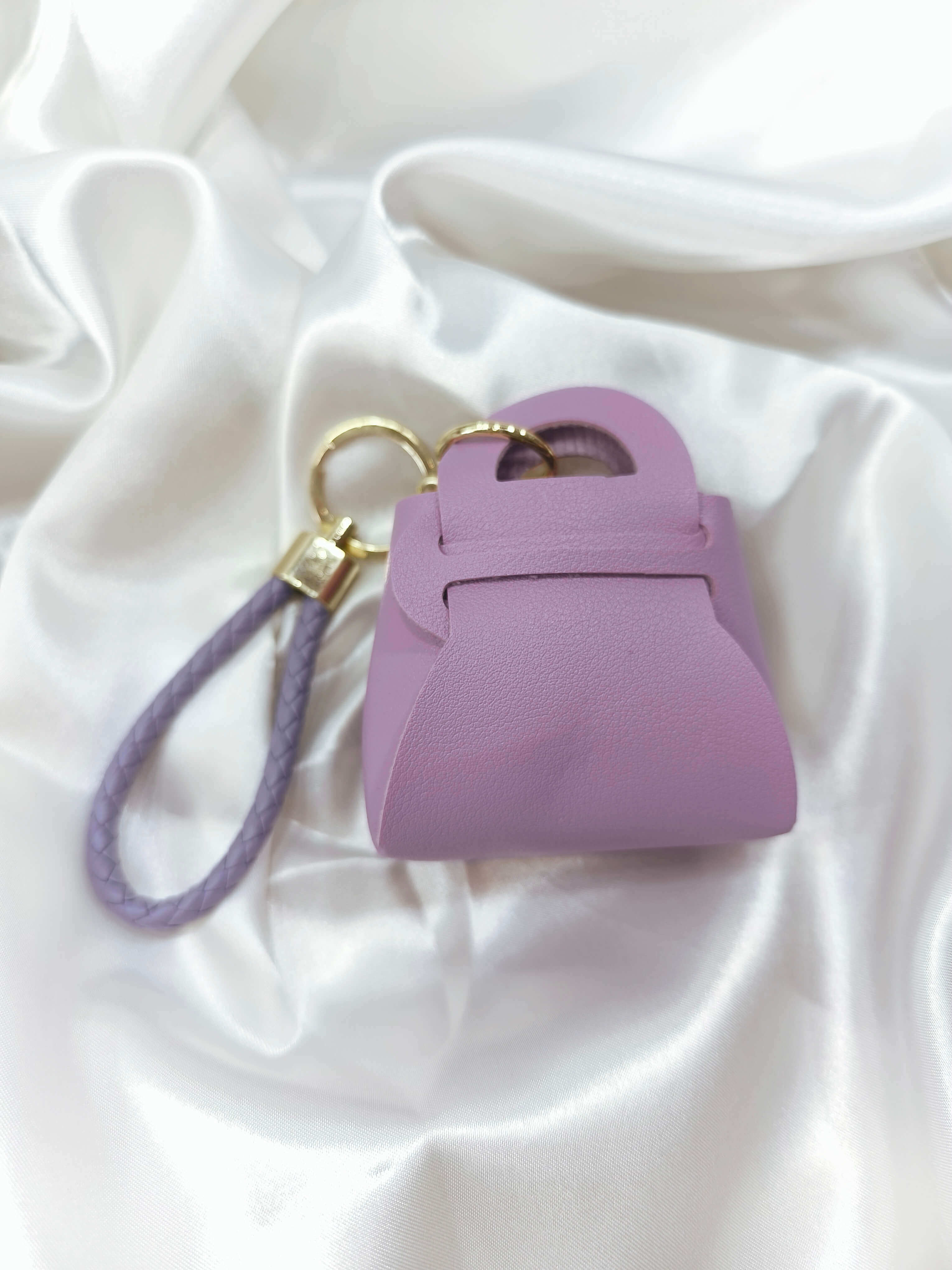 MINI POCHETTE PORTE CLES SANS FERMETURE - RAFFINEE & STYLE