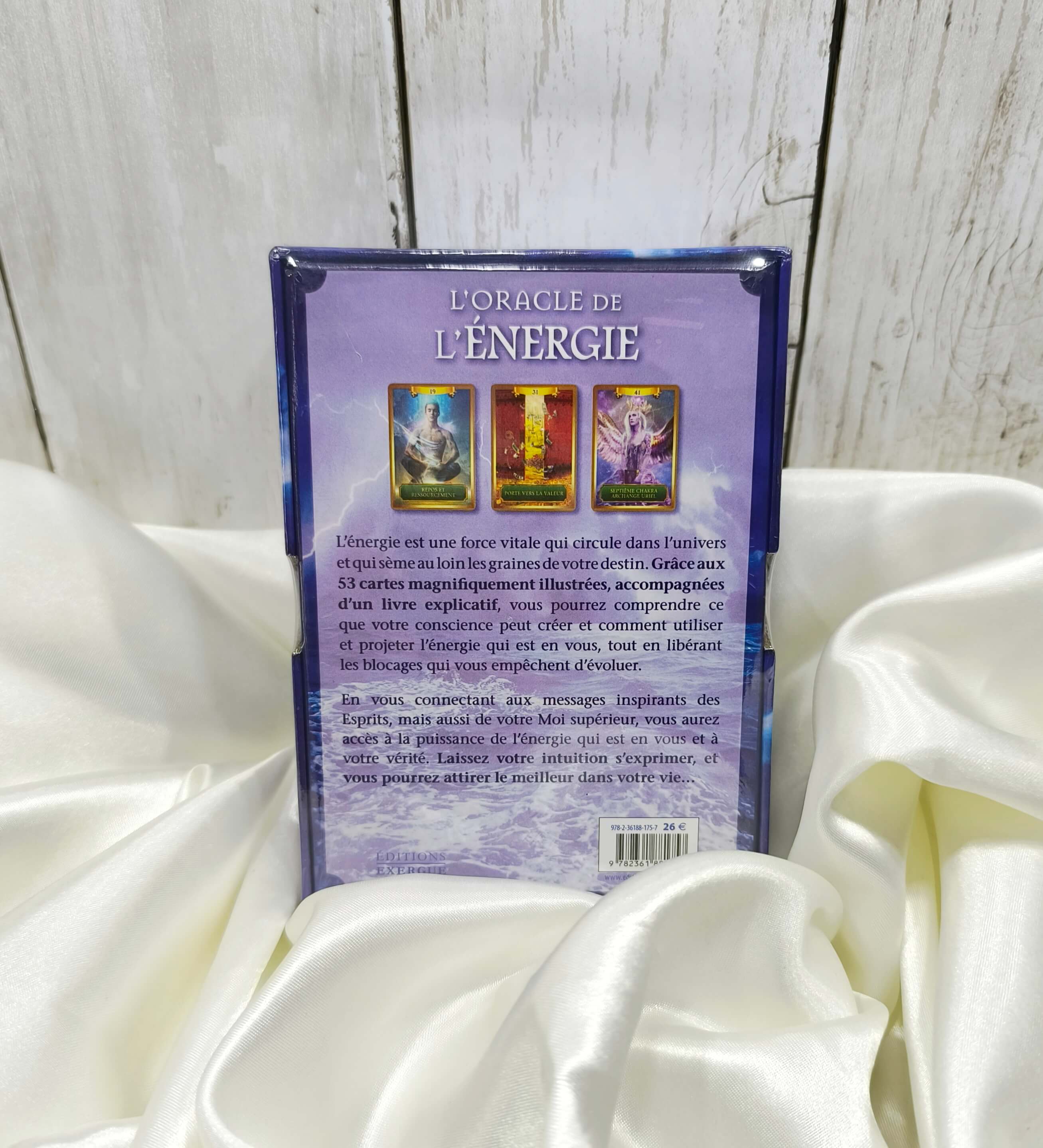 L'ORACLE DE L'ENERGIE - 53 CARTES + LIVRE DE GUIDANCE / SANDRA ANNE TAYLOR