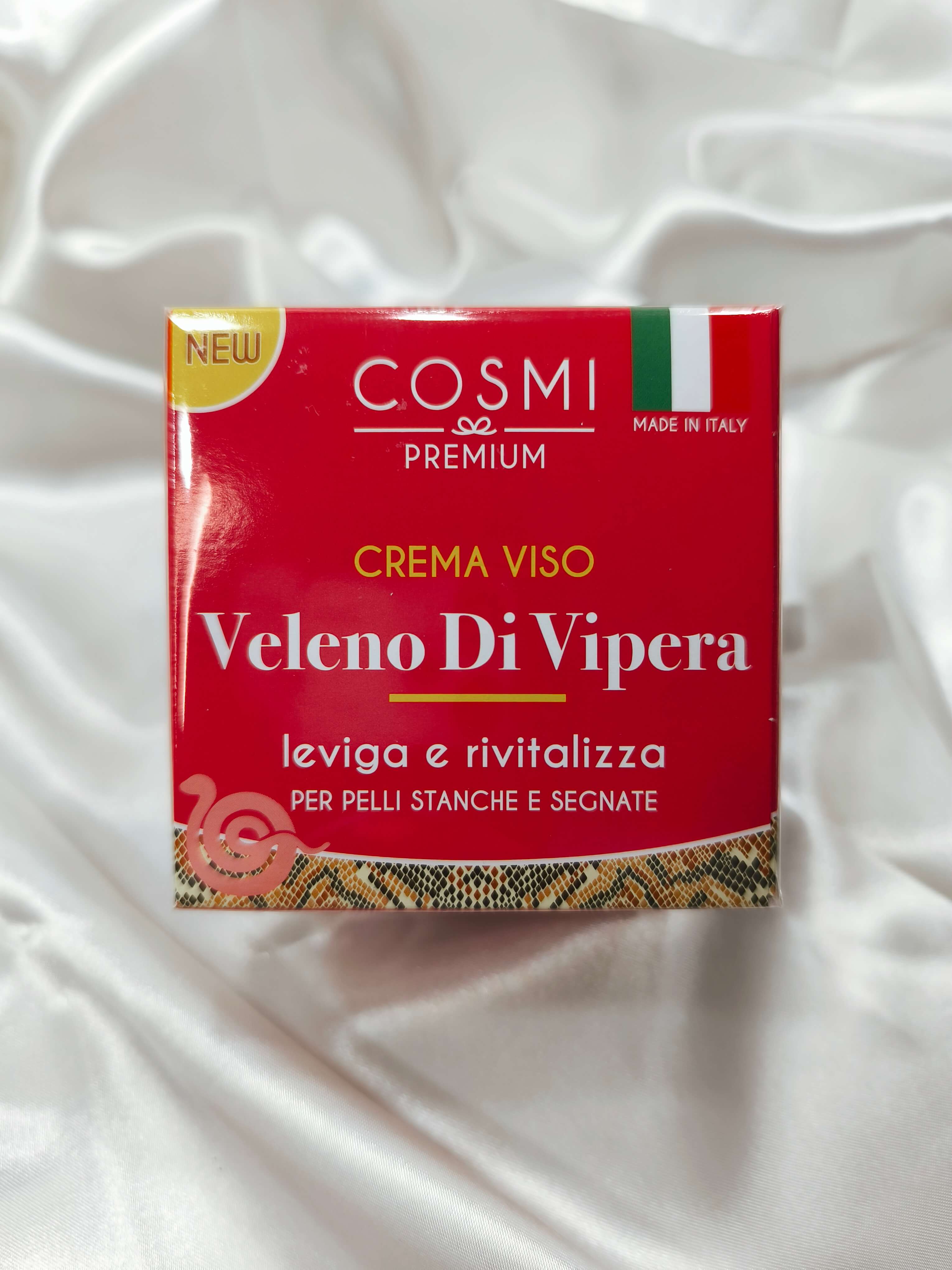 CREME VISAGE - VENIN DE VIPERE - ANTI-RIDES - COSMI PREMIUM - 50ML