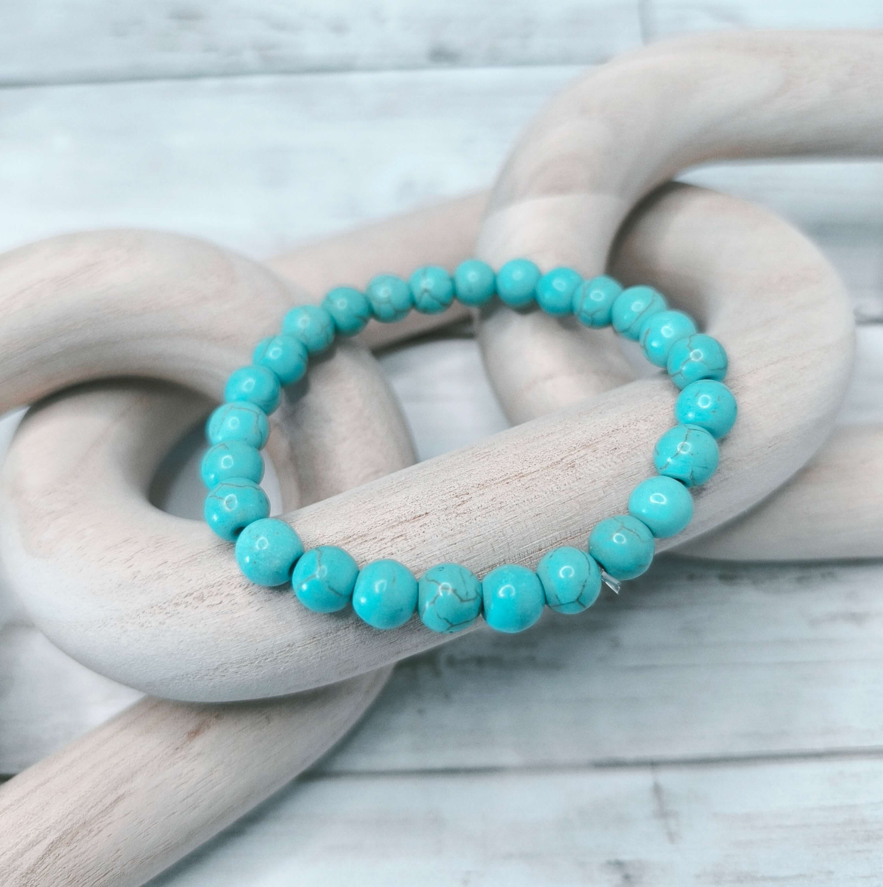 Bracelet Turquoise - Chance - Sérénité - Amitié
