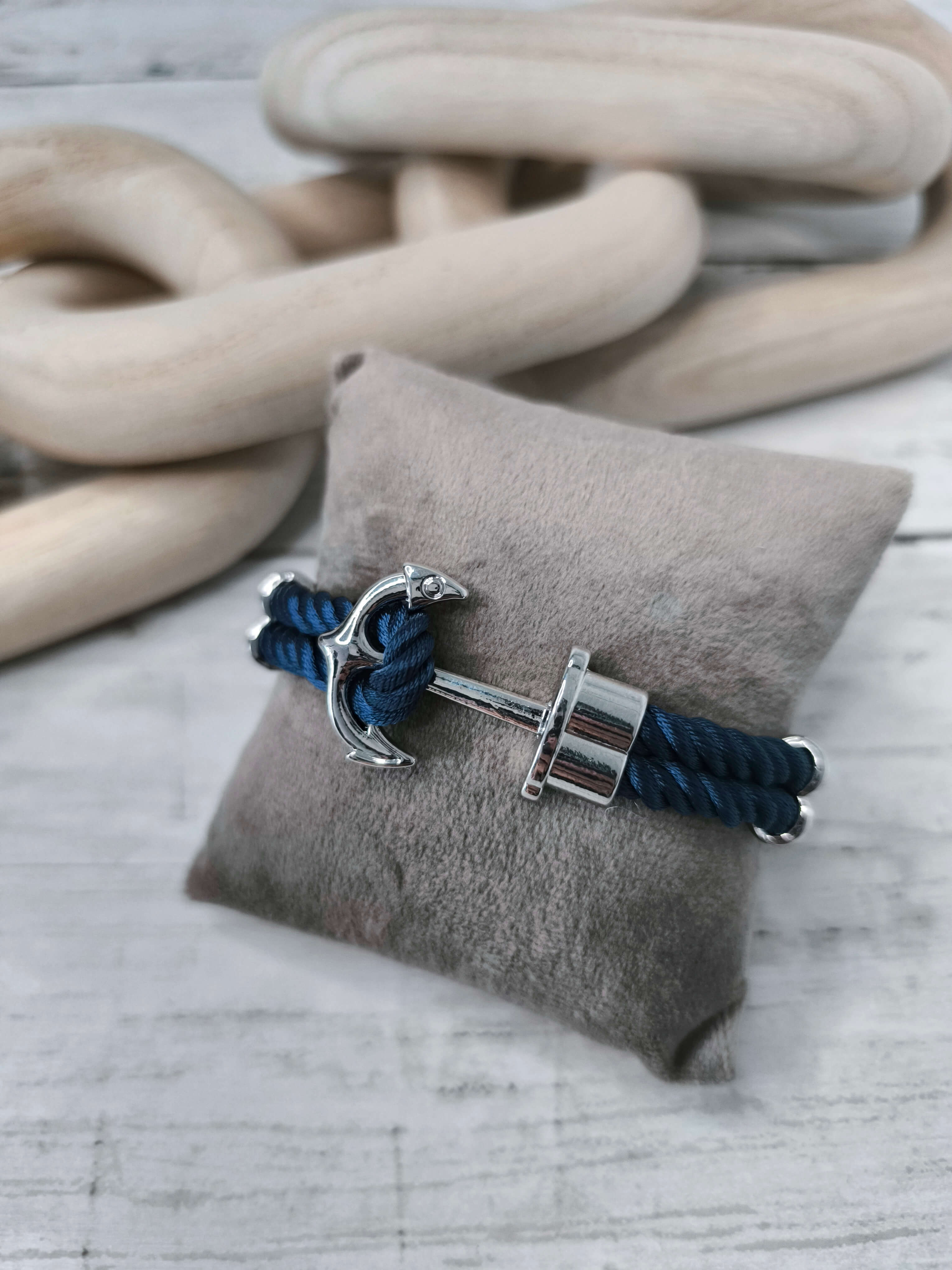 BRACELET MARIN HOMME - ANCRE - 4 COLORIS AU CHOIX - 