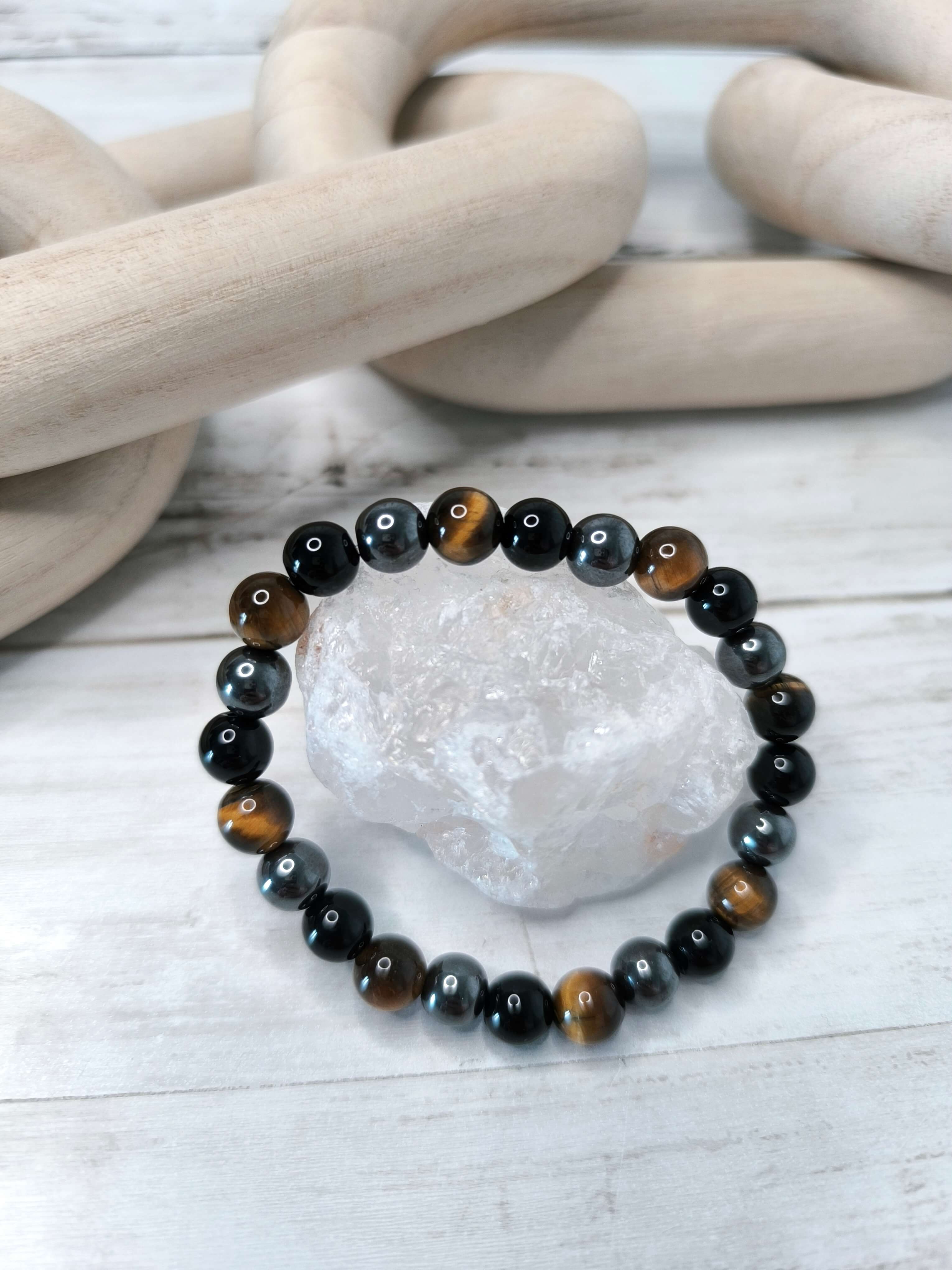 Bracelet Triple Protection – Force - Ancrage - Protection énergétique