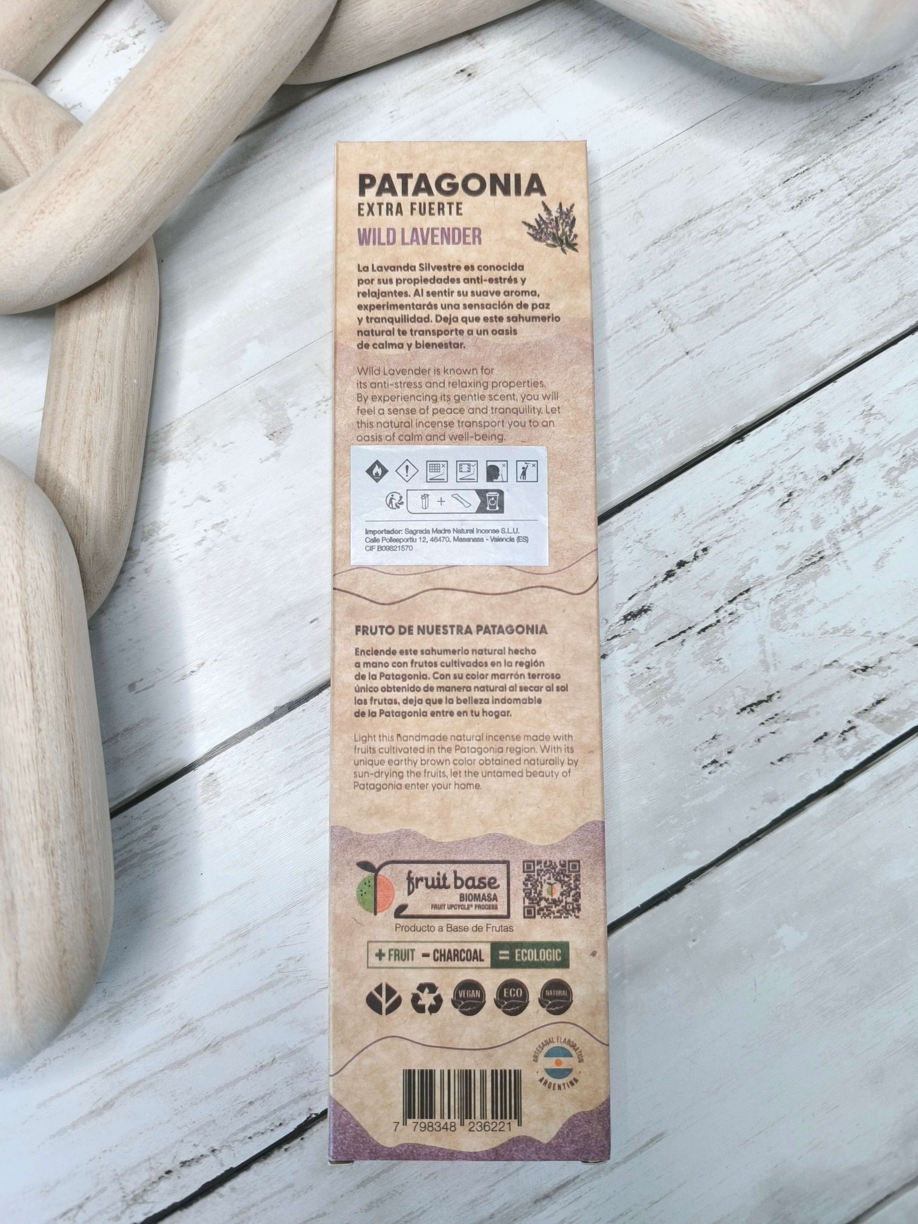 Encens Naturel Lavande Sauvage de Patagonie – Anti-Stress · Fait Main & Artisanal