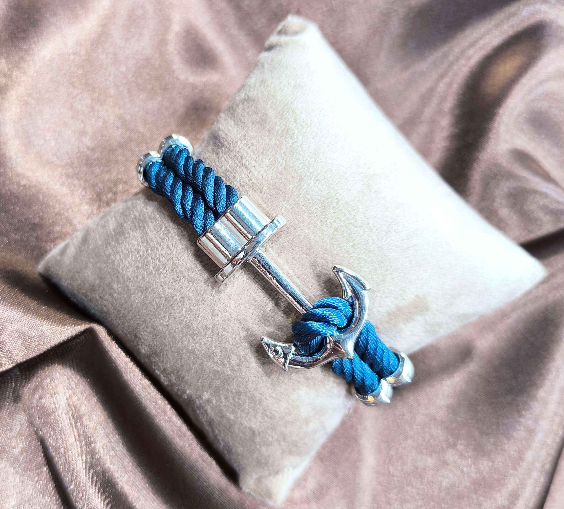 BRACELET MARIN HOMME - ANCRE - 4 COLORIS AU CHOIX - 