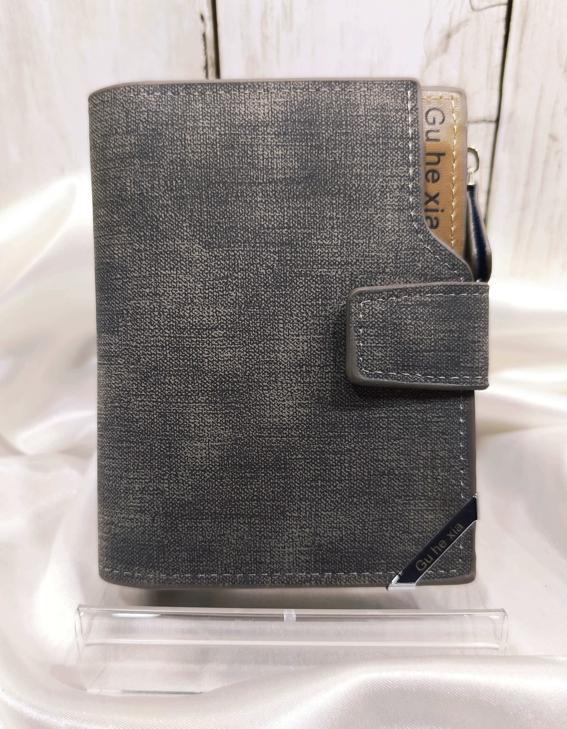 PORTEFEUILLE HOMME - COULEUR UNIE - LEGER, RESISTANT & PRATIQUE