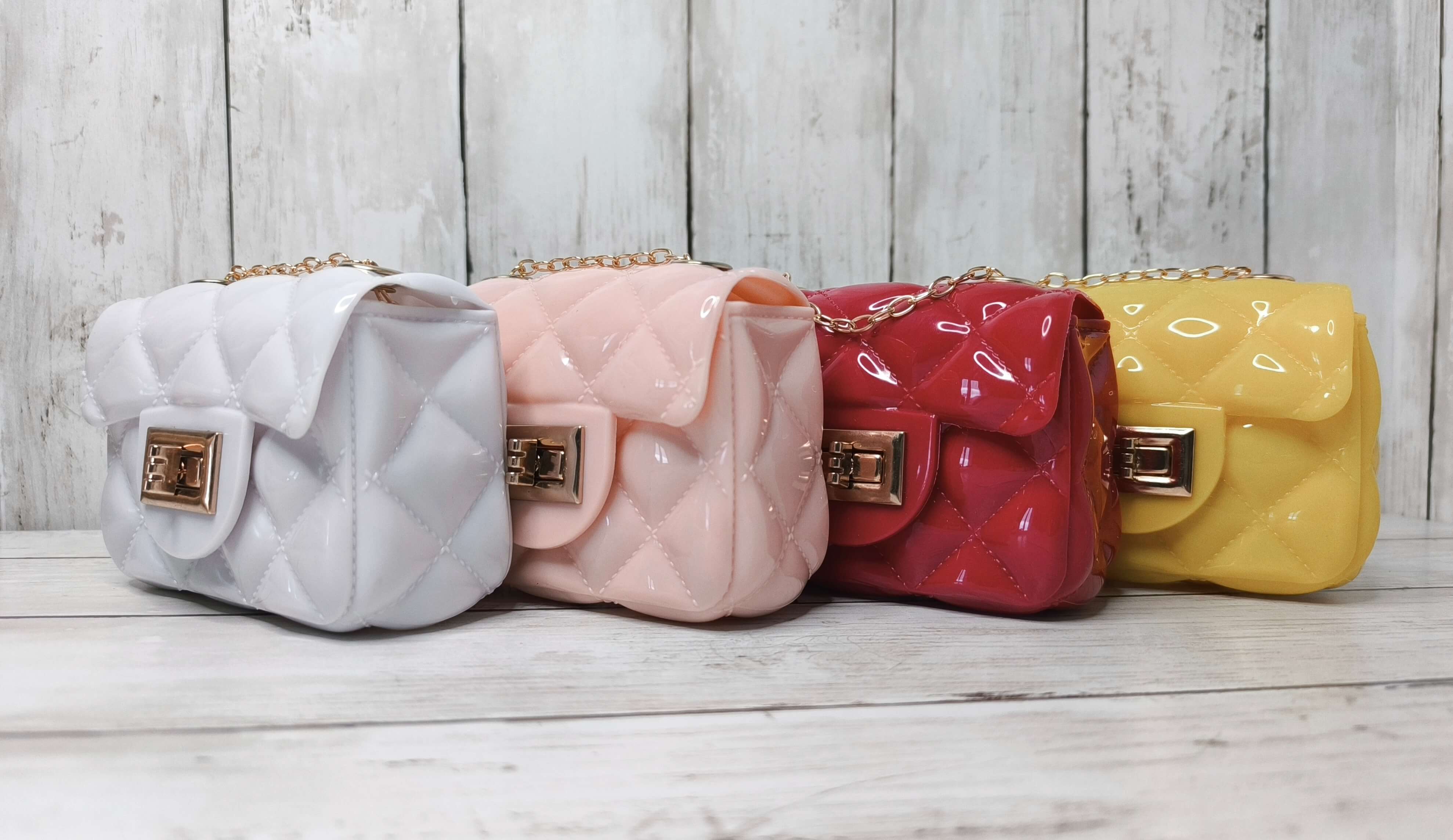 MINI SAC A MAIN EN PVC - TENDANCE & PRATIQUE