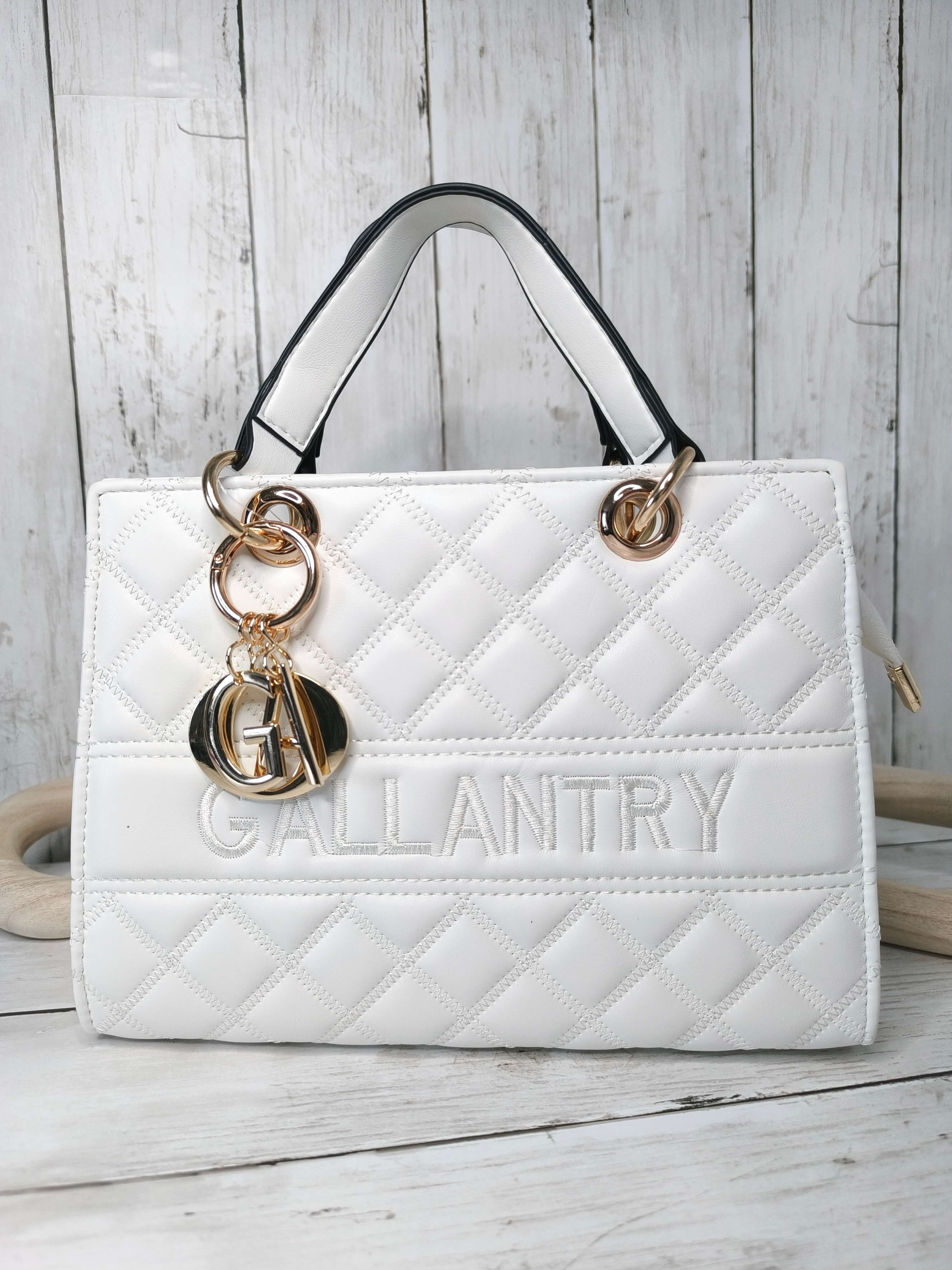 SAC A MAIN MATELASSE - GALLANTRY - ELEGANT & POLYVALENT - TROIS COLORIS AU CHOIX