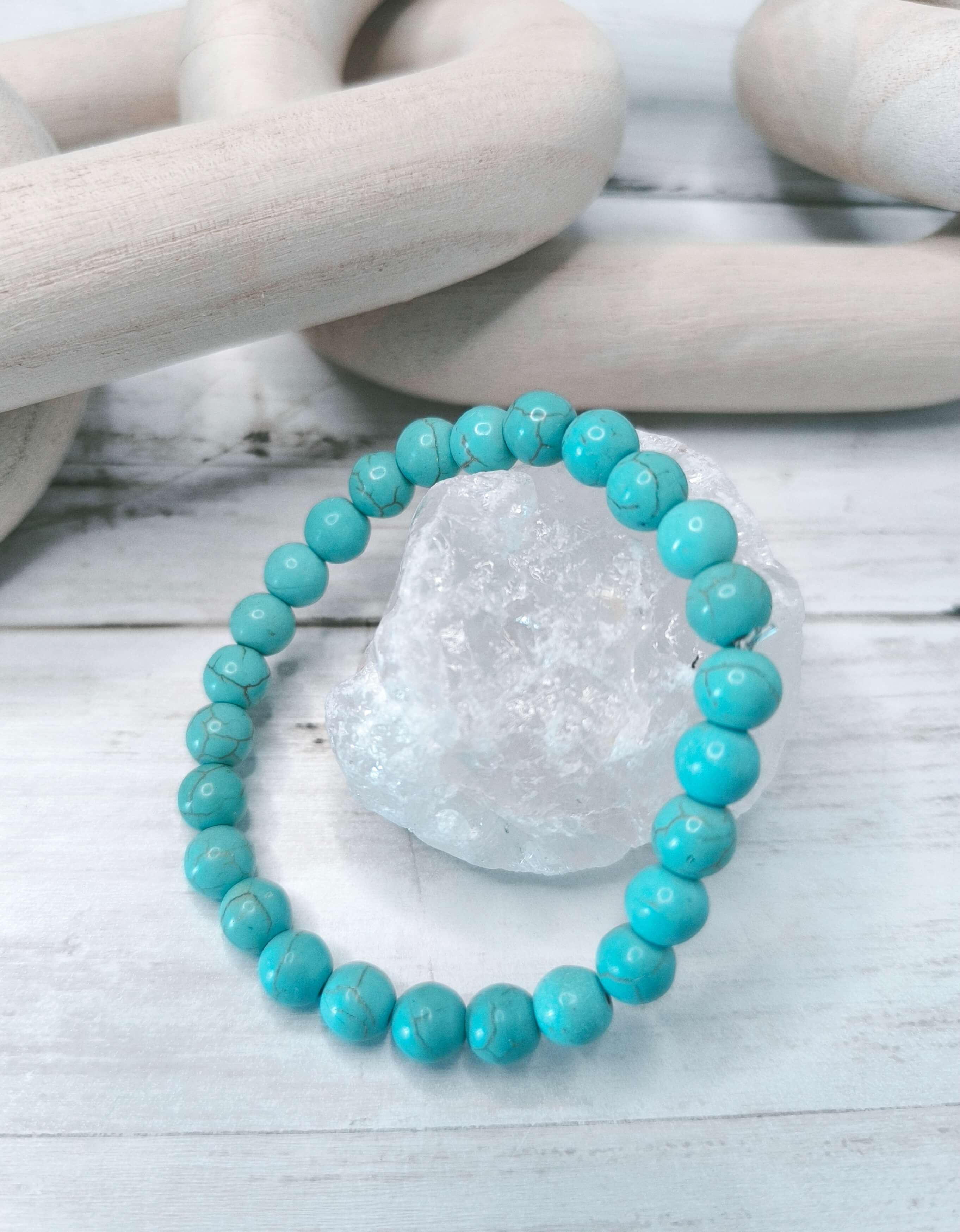 Bracelet Turquoise - Chance - Sérénité - Amitié