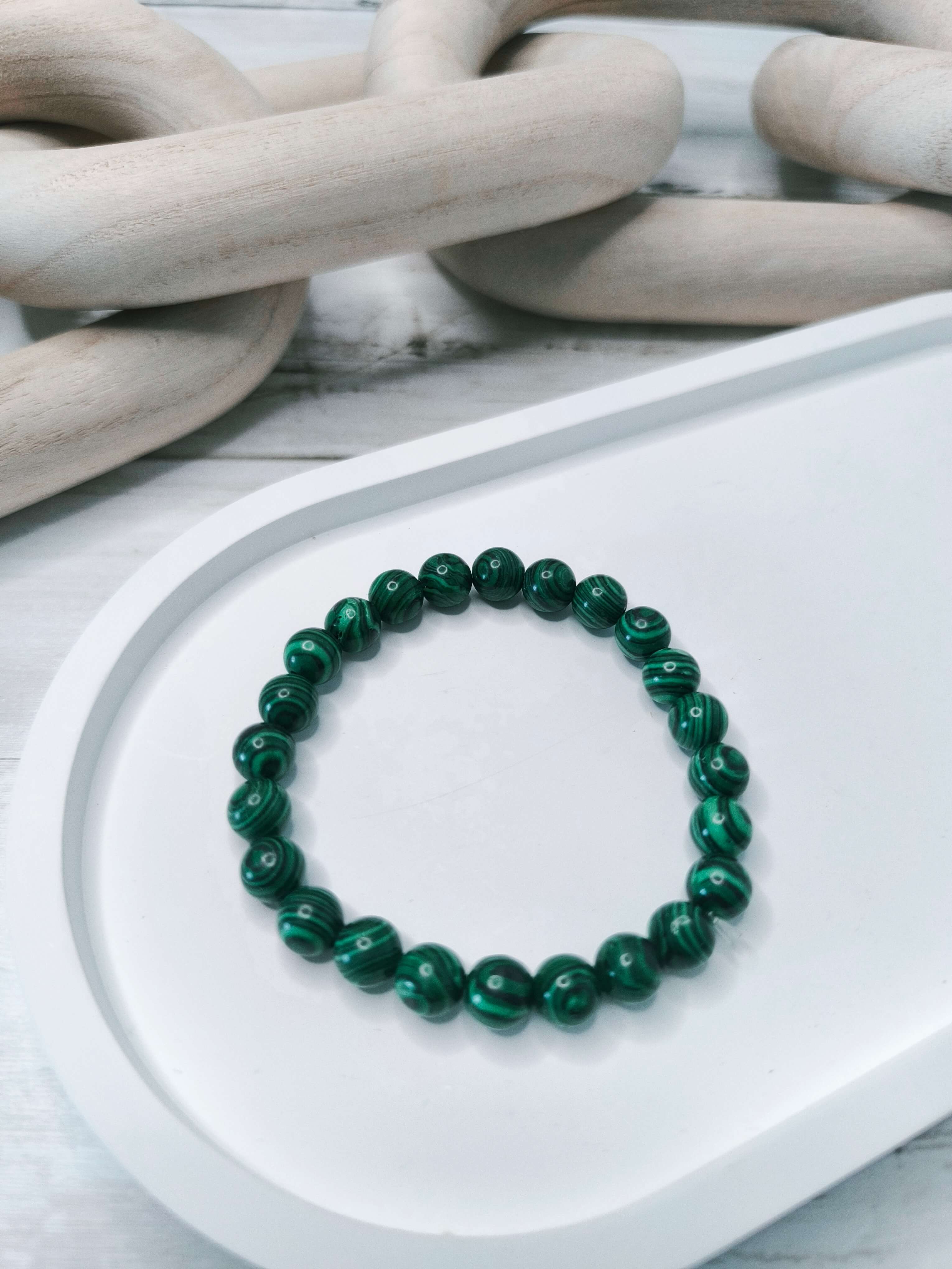 Bracelet Malachite - Protection - Transformation - Harmonie