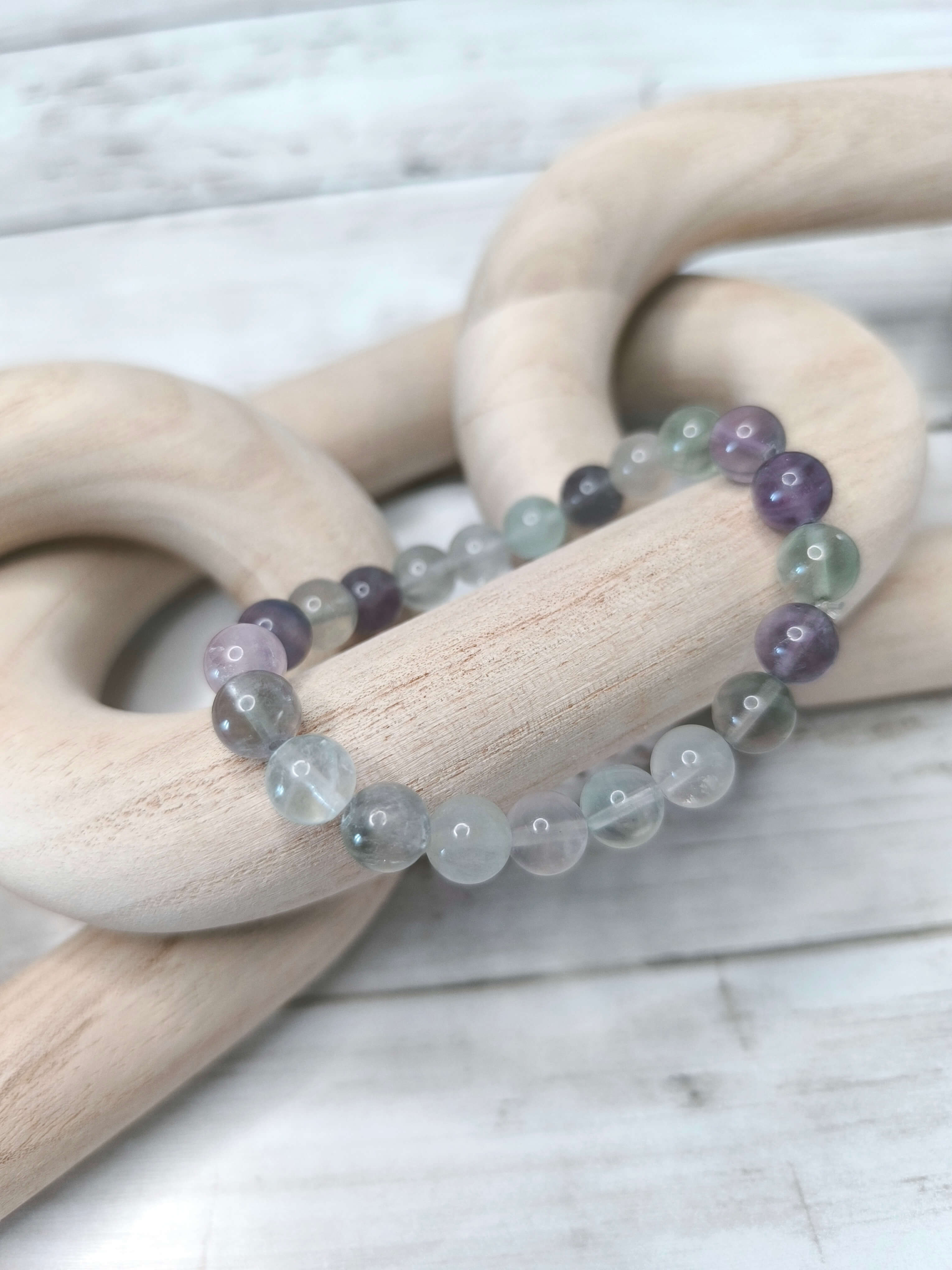 Bracelet Fluorite – Clarté - Sagesse - Protection mentale