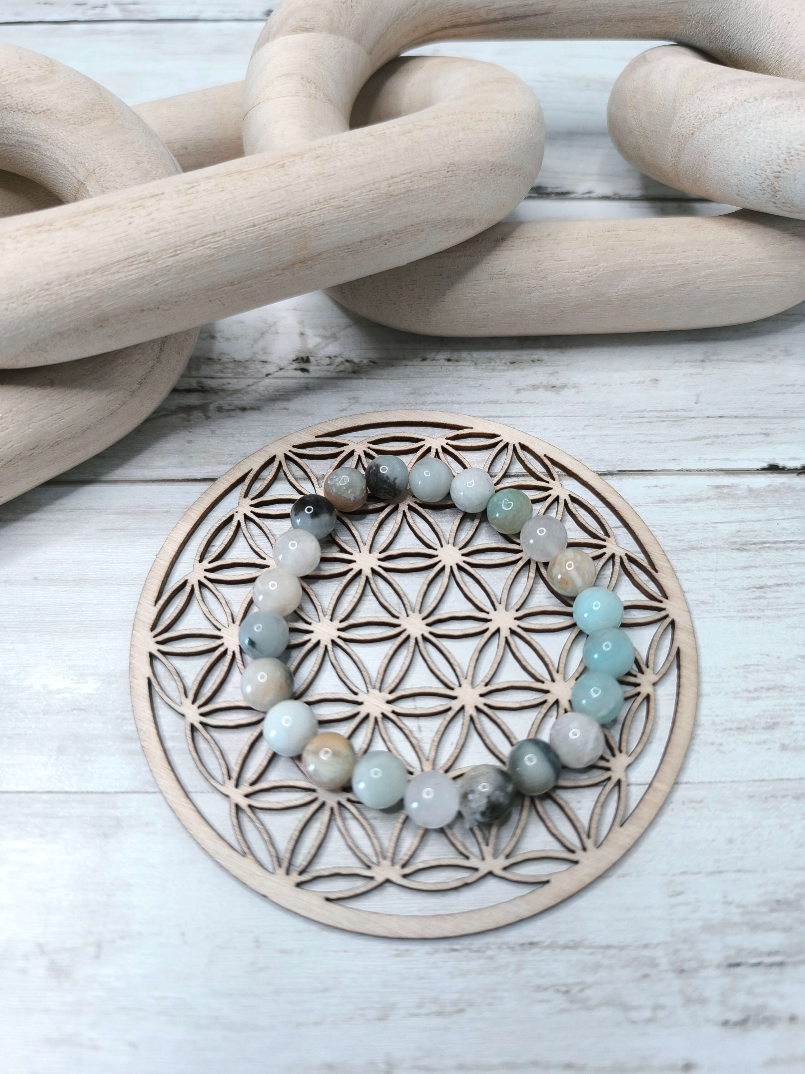 Bracelet Amazonite – Chance - Apaisement - Expression