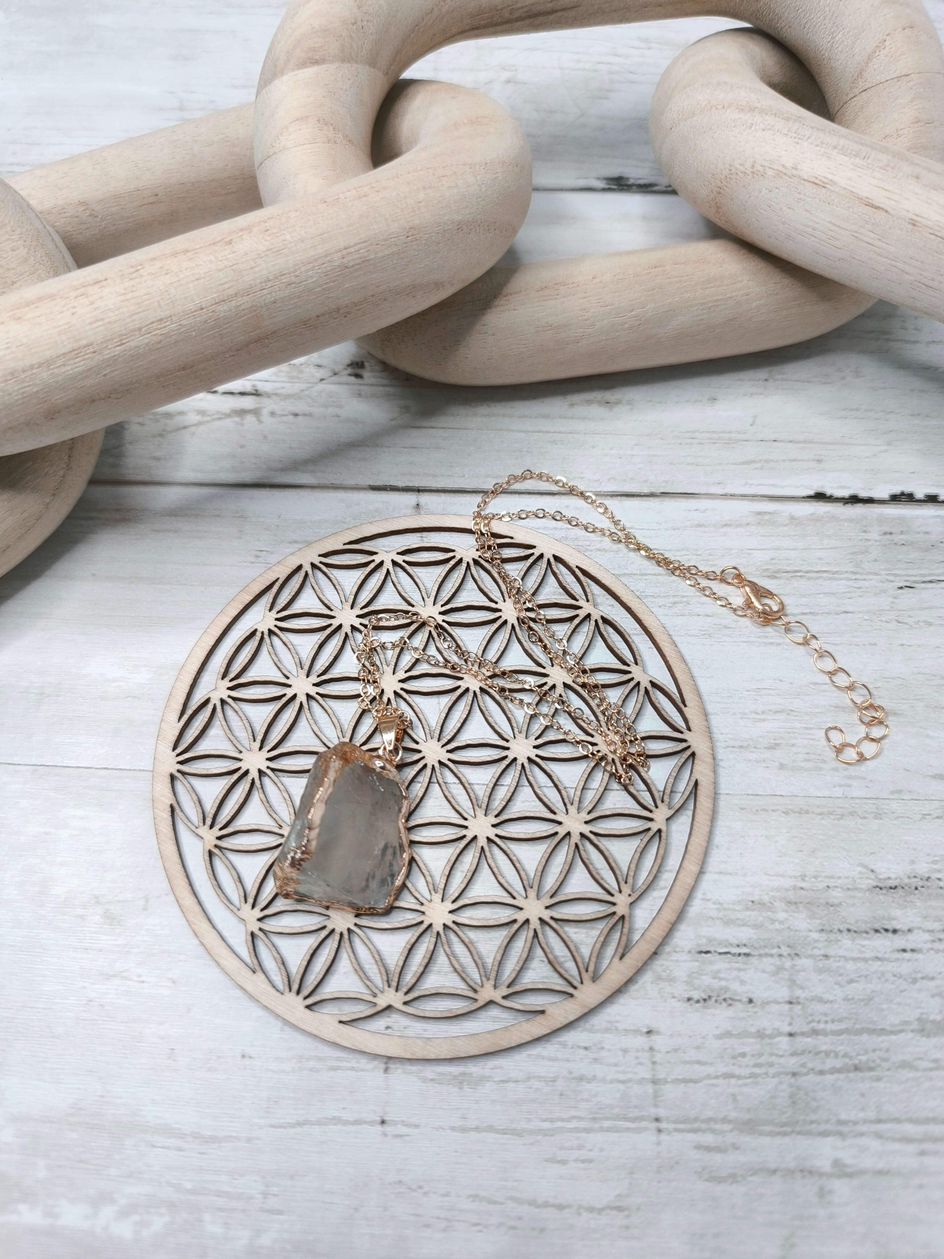 Collier Citrine Brute – Abondance, Joie & Énergie Solaire