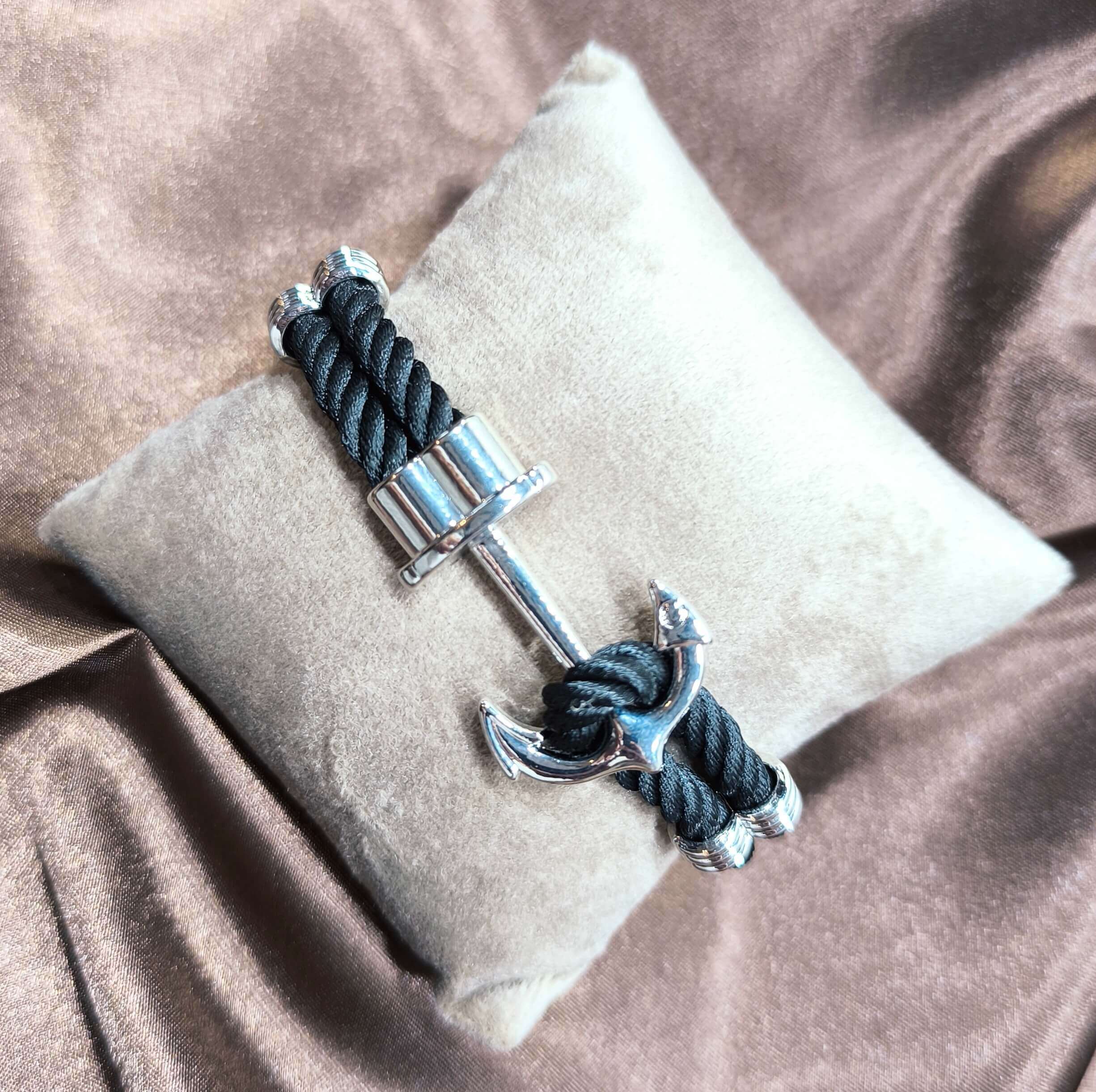 BRACELET MARIN HOMME - ANCRE - 4 COLORIS AU CHOIX - 