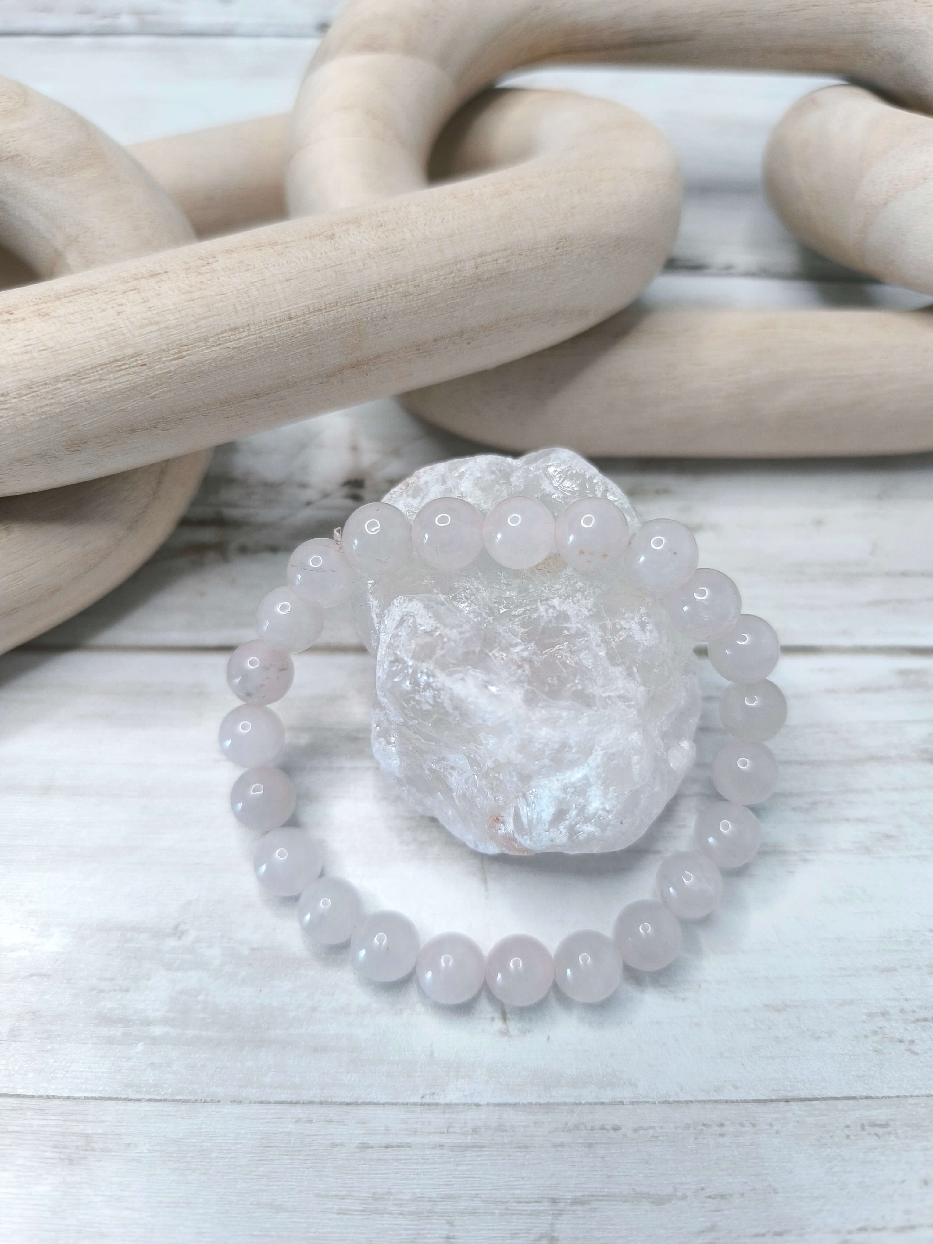Bracelet Quartz Rose – Amour - Douceur - Guérison émotionnelle