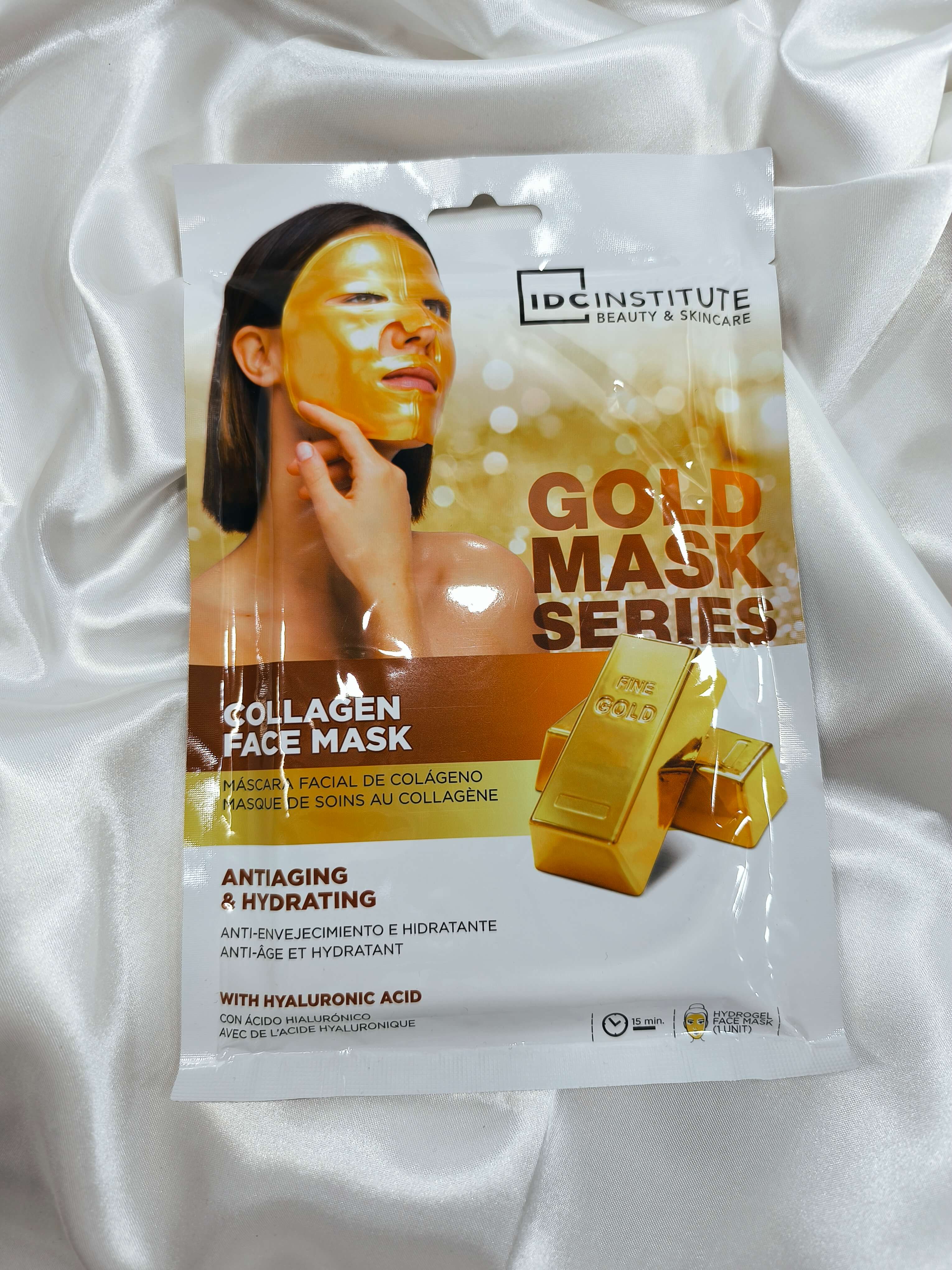 MASQUE HYDROGEL OR - COLLAGENE & ACIDE HYALURONIQUE - REPULPE & REVITALISE