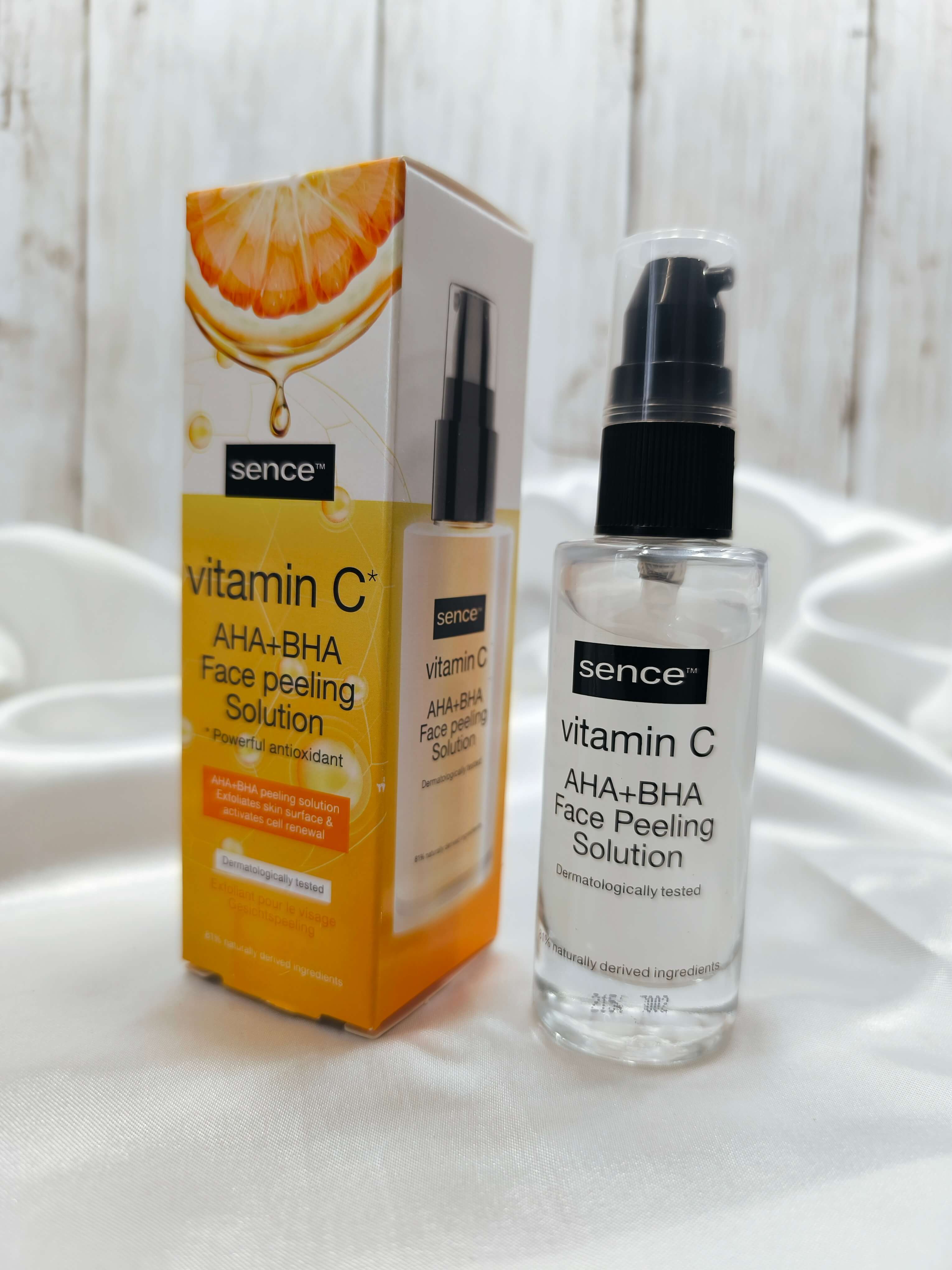 EXFOLIANT PEELING VISAGE - SENCE - VITAMINE C + AHA +BHA - ANTIOXYDANT
