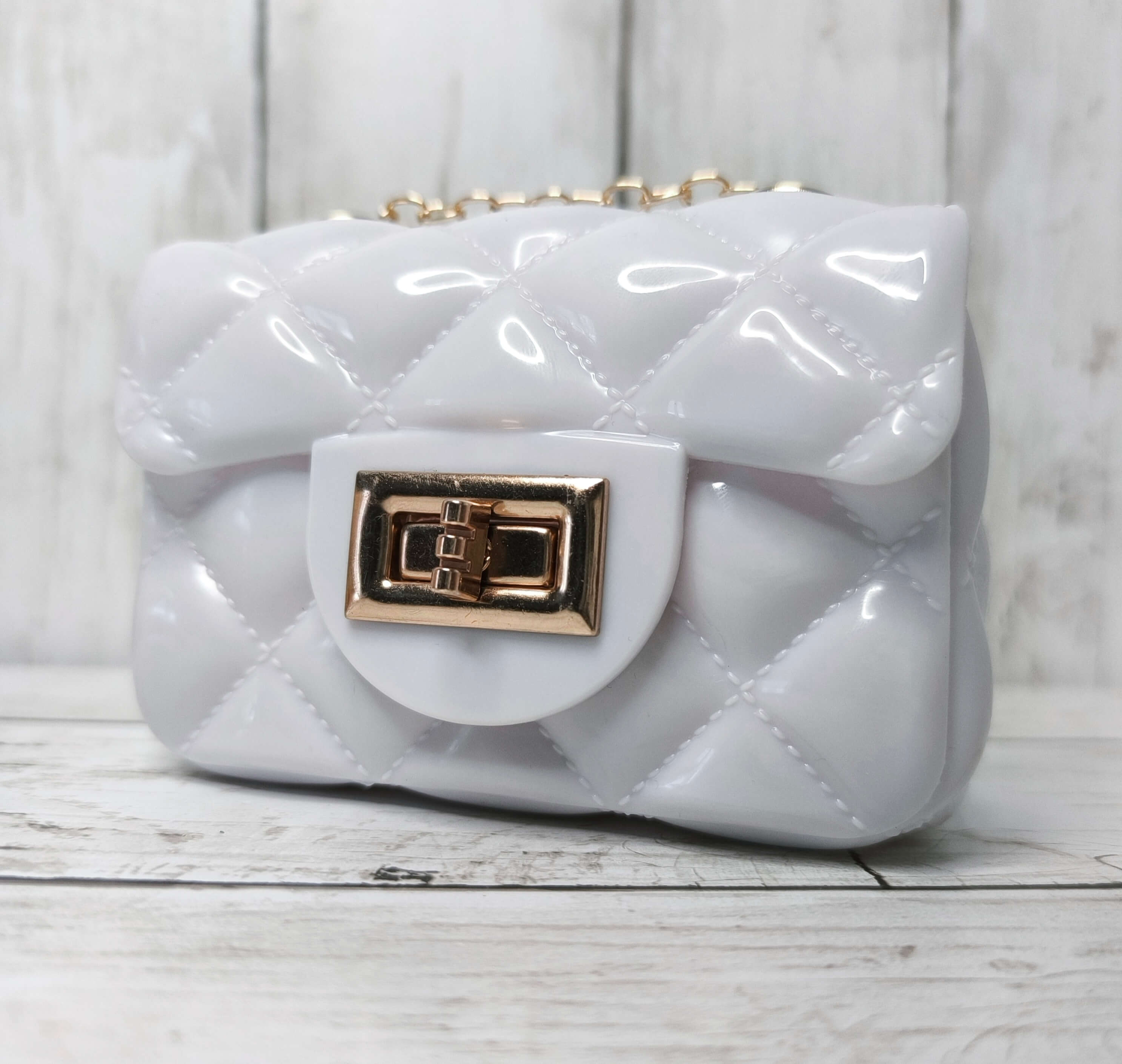 MINI SAC A MAIN EN PVC - TENDANCE & PRATIQUE