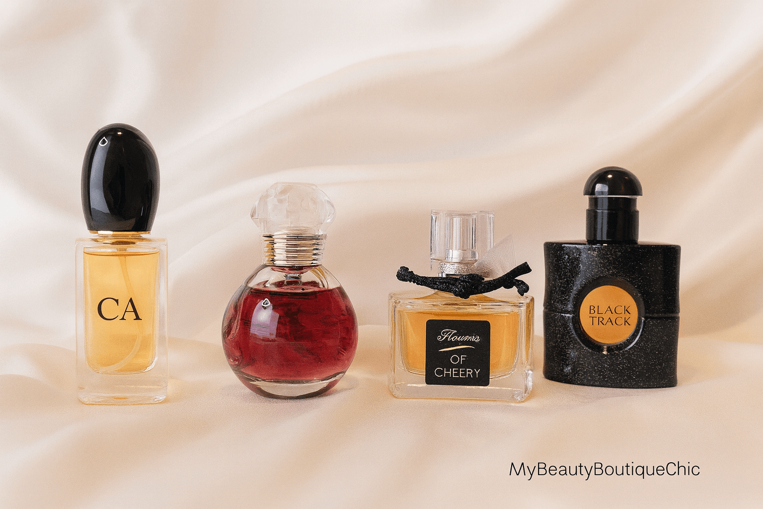 COFFRET 4 PARFUMS FEMME - FRAGANCES VARIEES (4 x 30 ml)