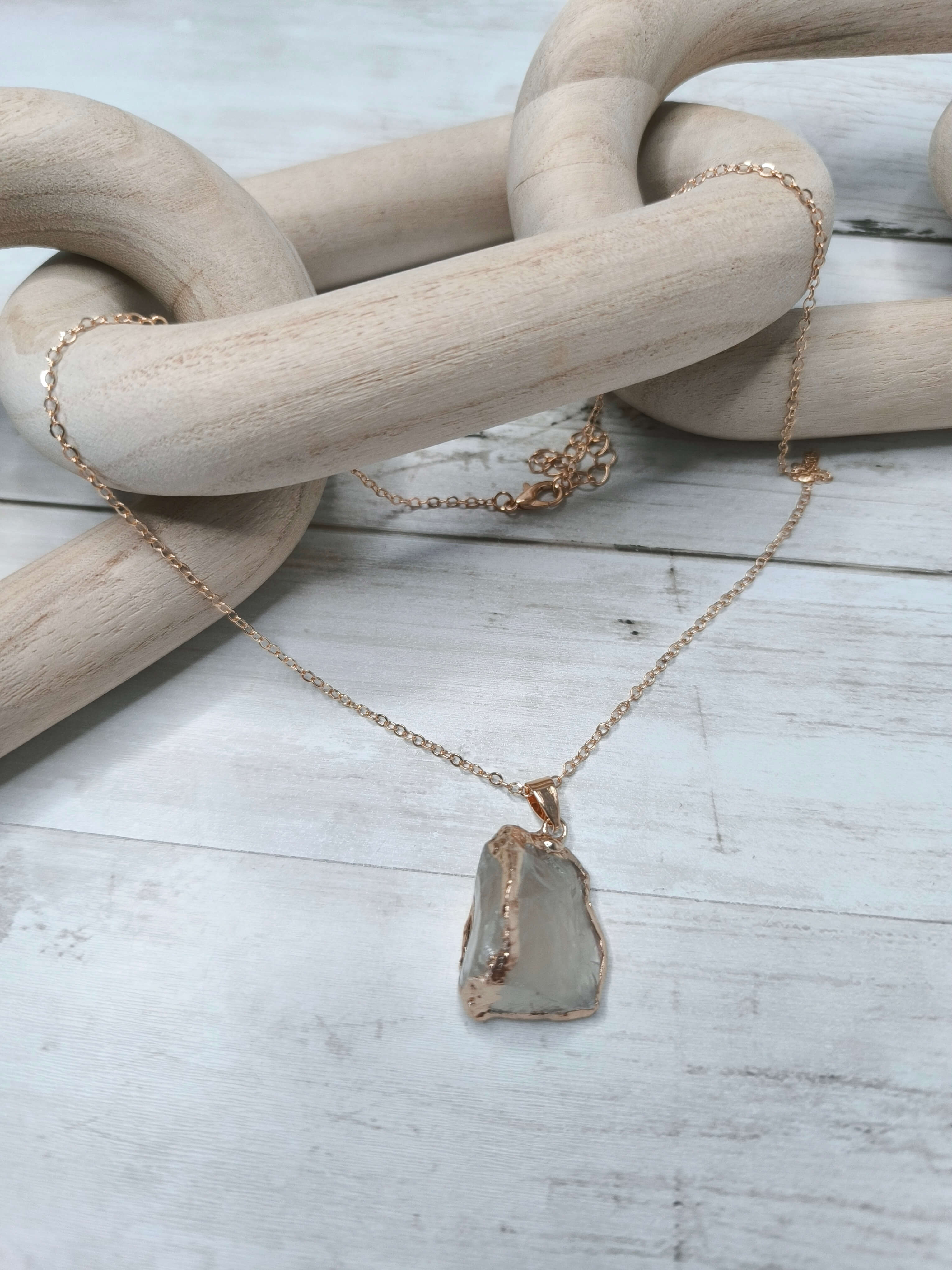 Collier Citrine Brute – Abondance, Joie & Énergie Solaire