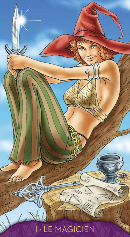 LE TAROT DES JEUNES SORCIERES - 78 CARTES + LIVRE