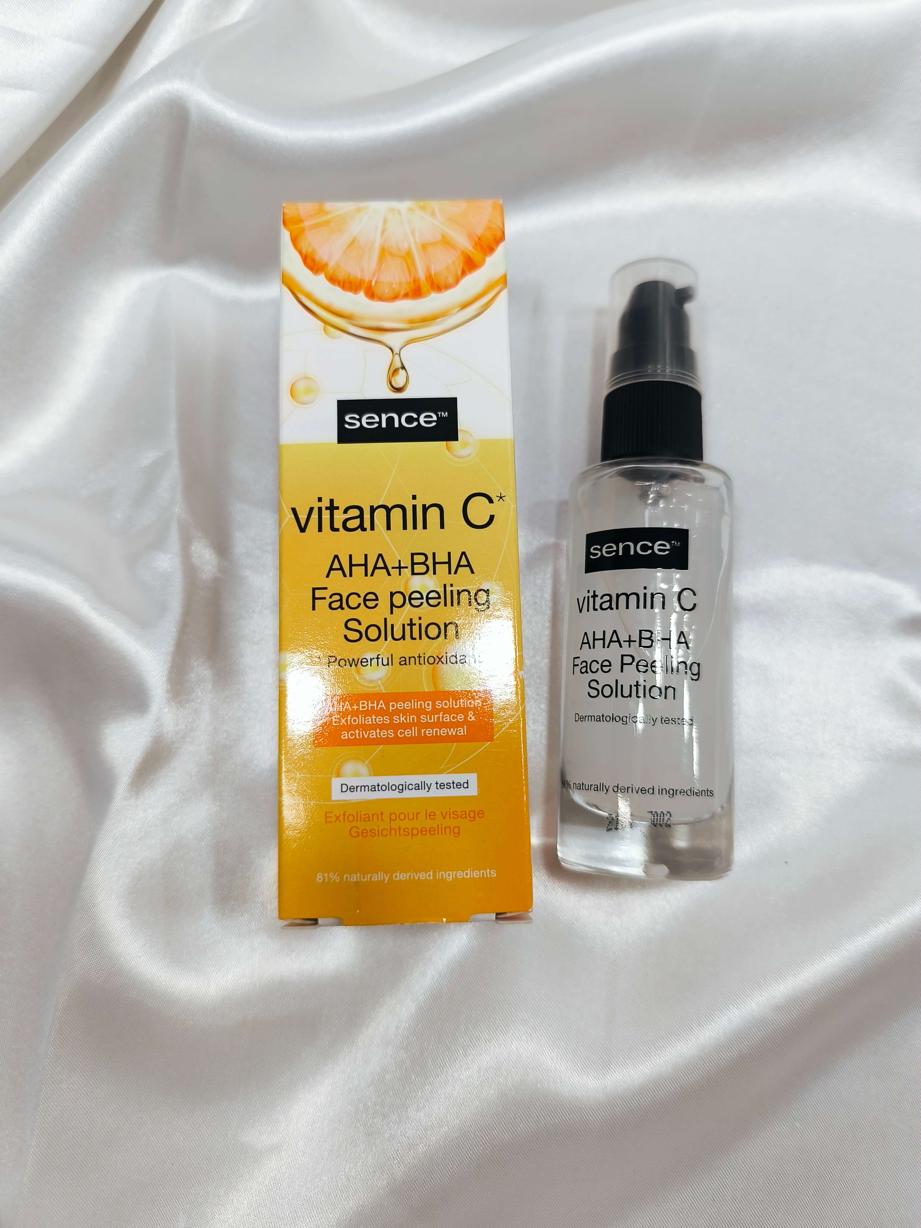 EXFOLIANT PEELING VISAGE - SENCE - VITAMINE C + AHA +BHA - ANTIOXYDANT