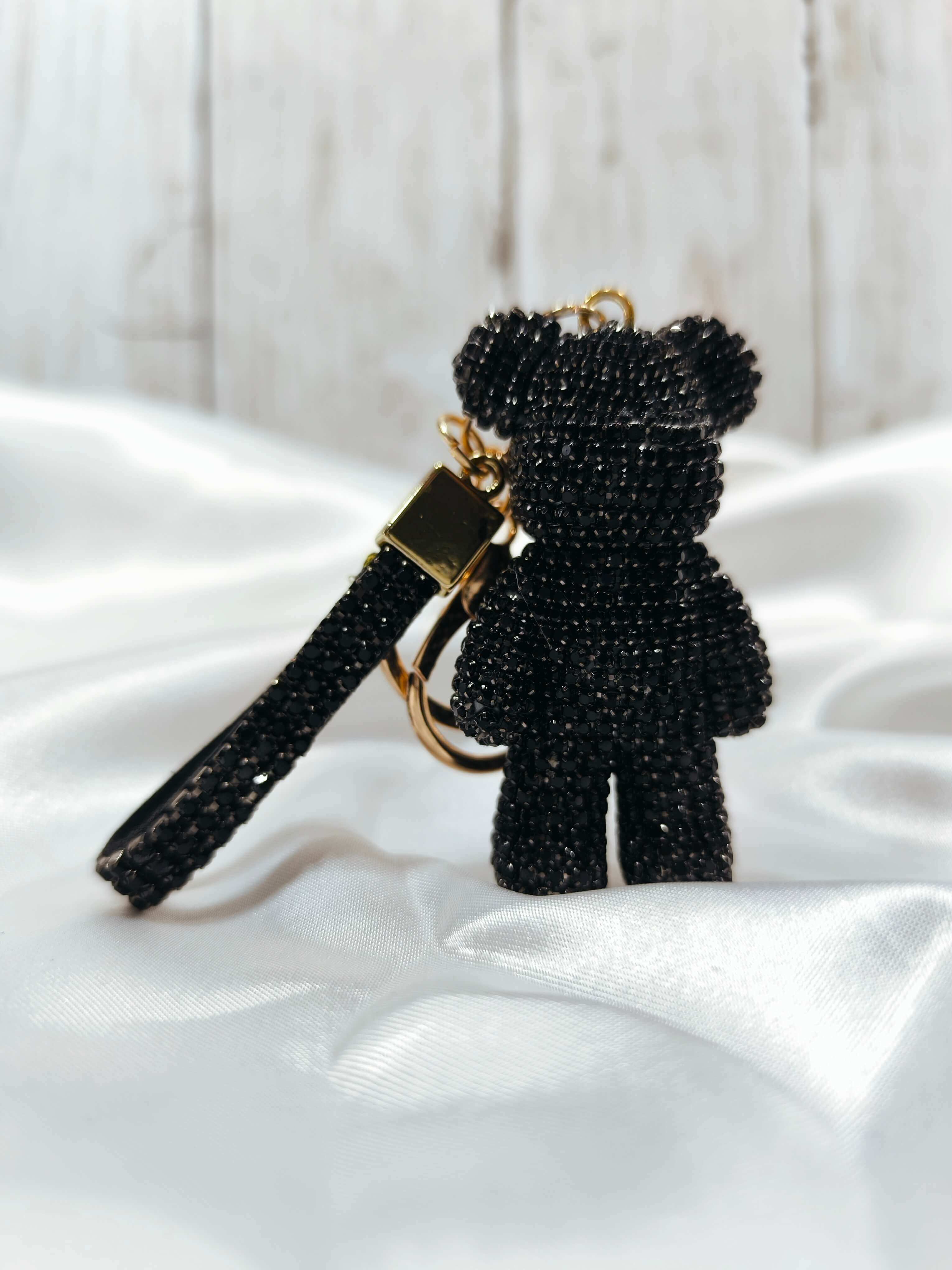PORTE CLES - OURSON - STRASS - BRILLANT & MIGNON