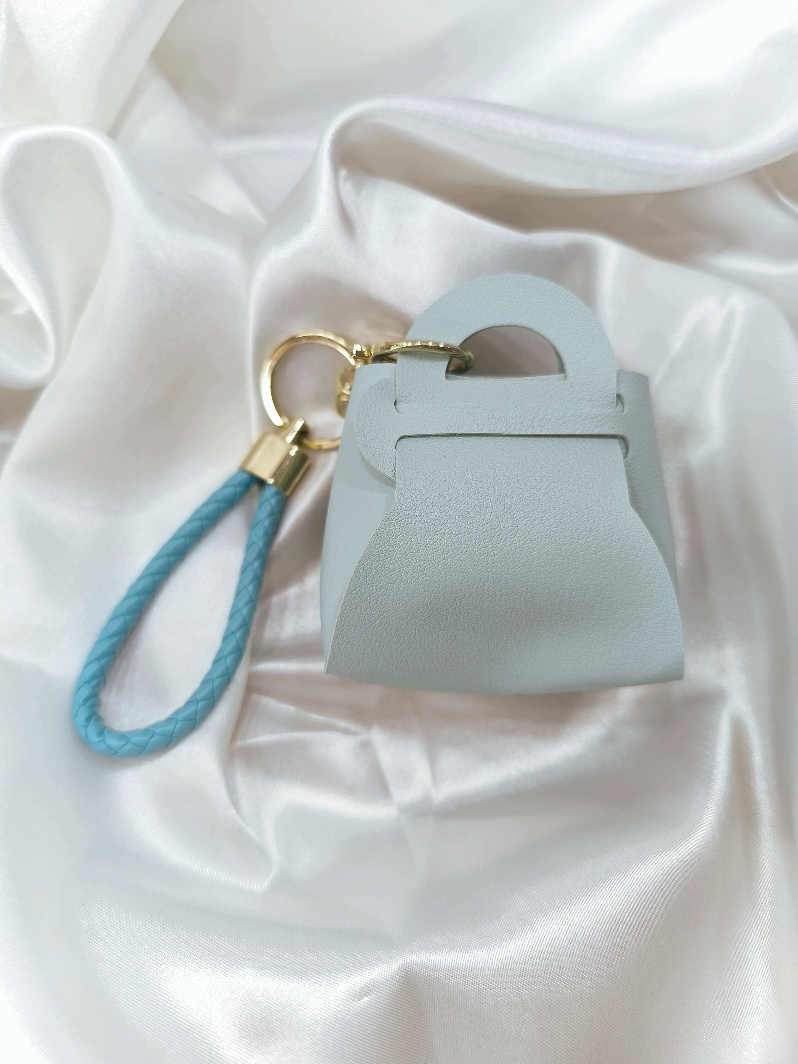 MINI POCHETTE PORTE CLES SANS FERMETURE - RAFFINEE & STYLE