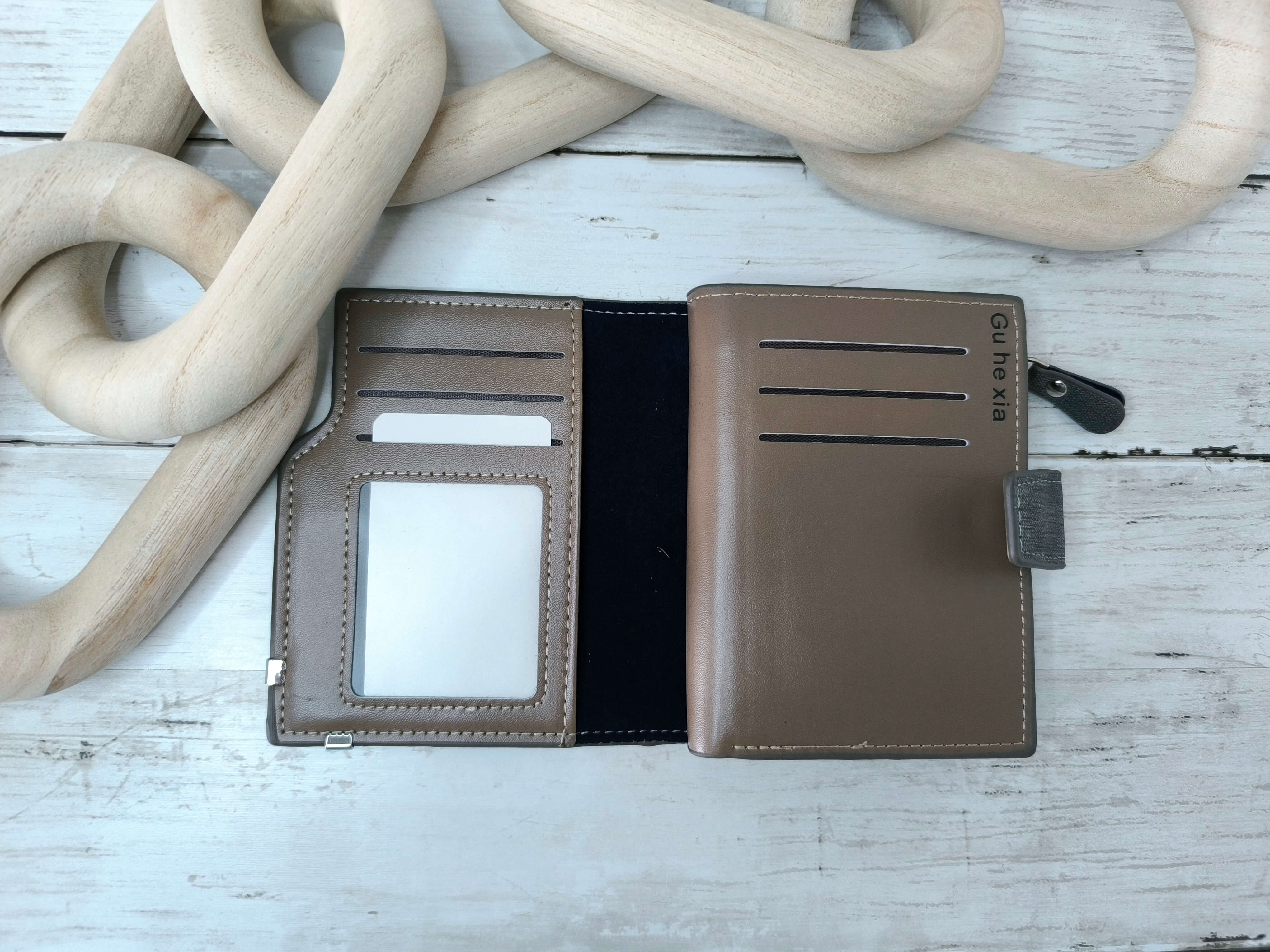 PORTEFEUILLE HOMME - COULEUR UNIE - LEGER, RESISTANT & PRATIQUE