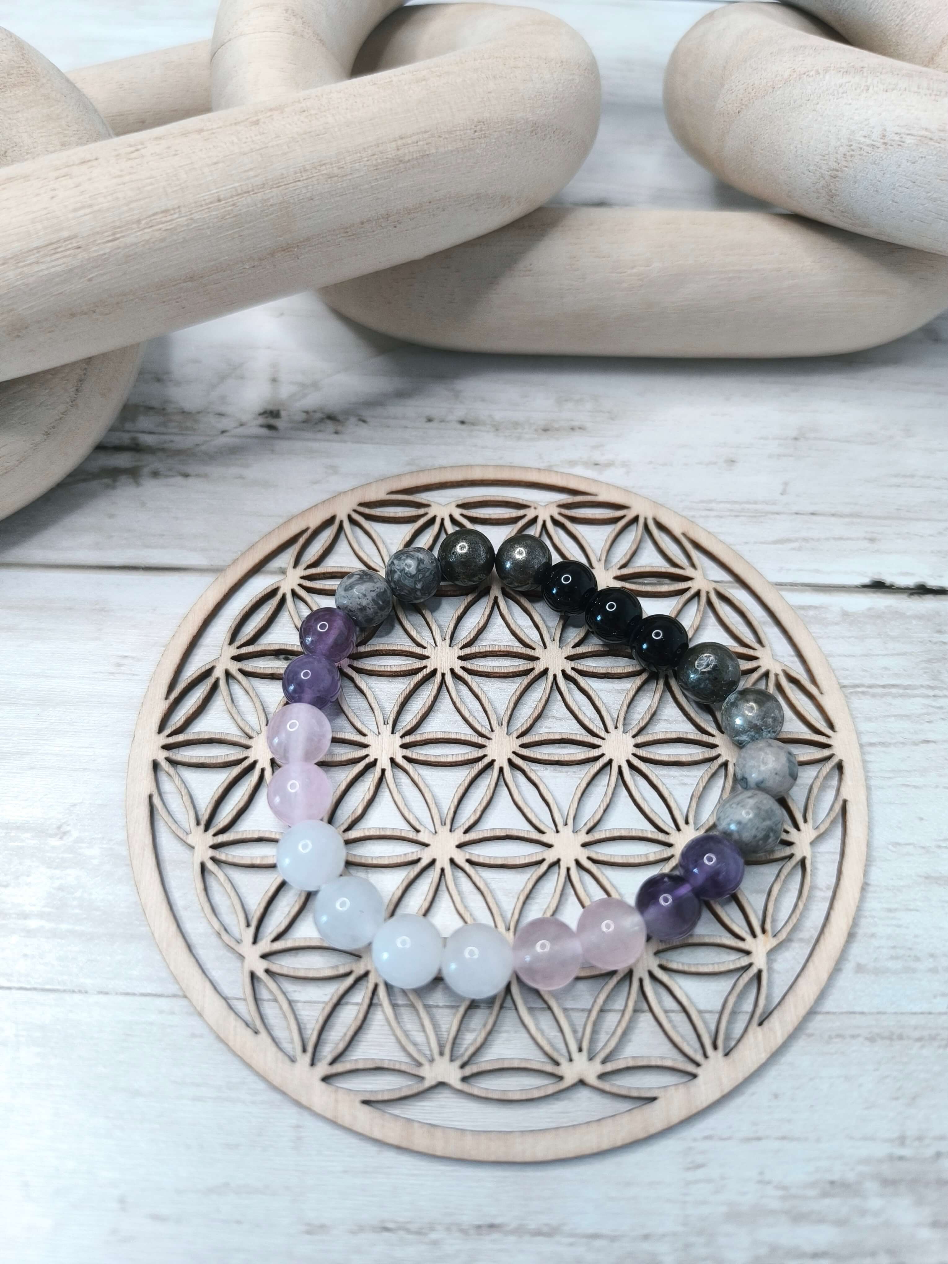 Bracelet Harmonie Émotionnelle – Guérison - Protection - Amour de soi