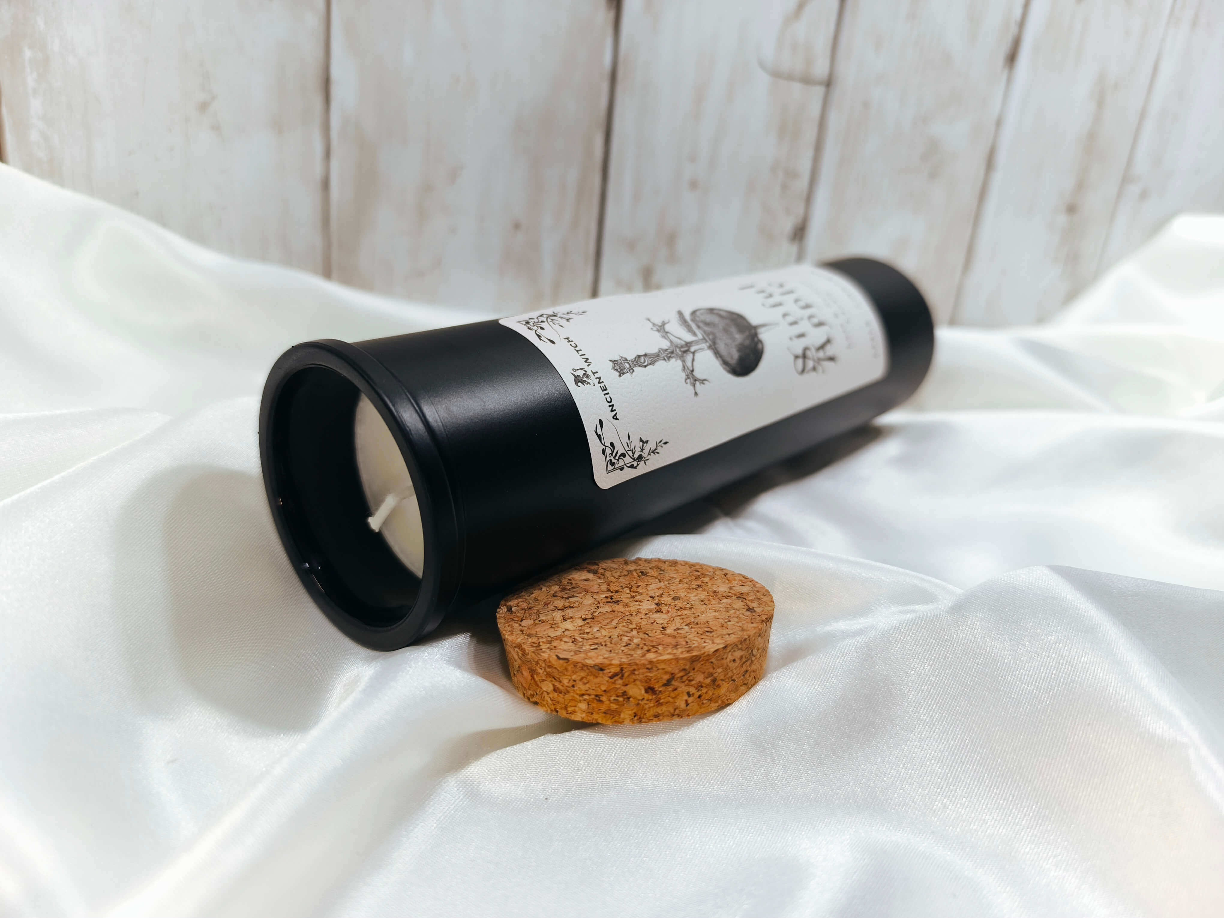 BOUGIE MAGIQUE SORCIERE ANCESTRALE -POMME PECHERESSE - RITUEL D'AMOUR & SEDUCTION
