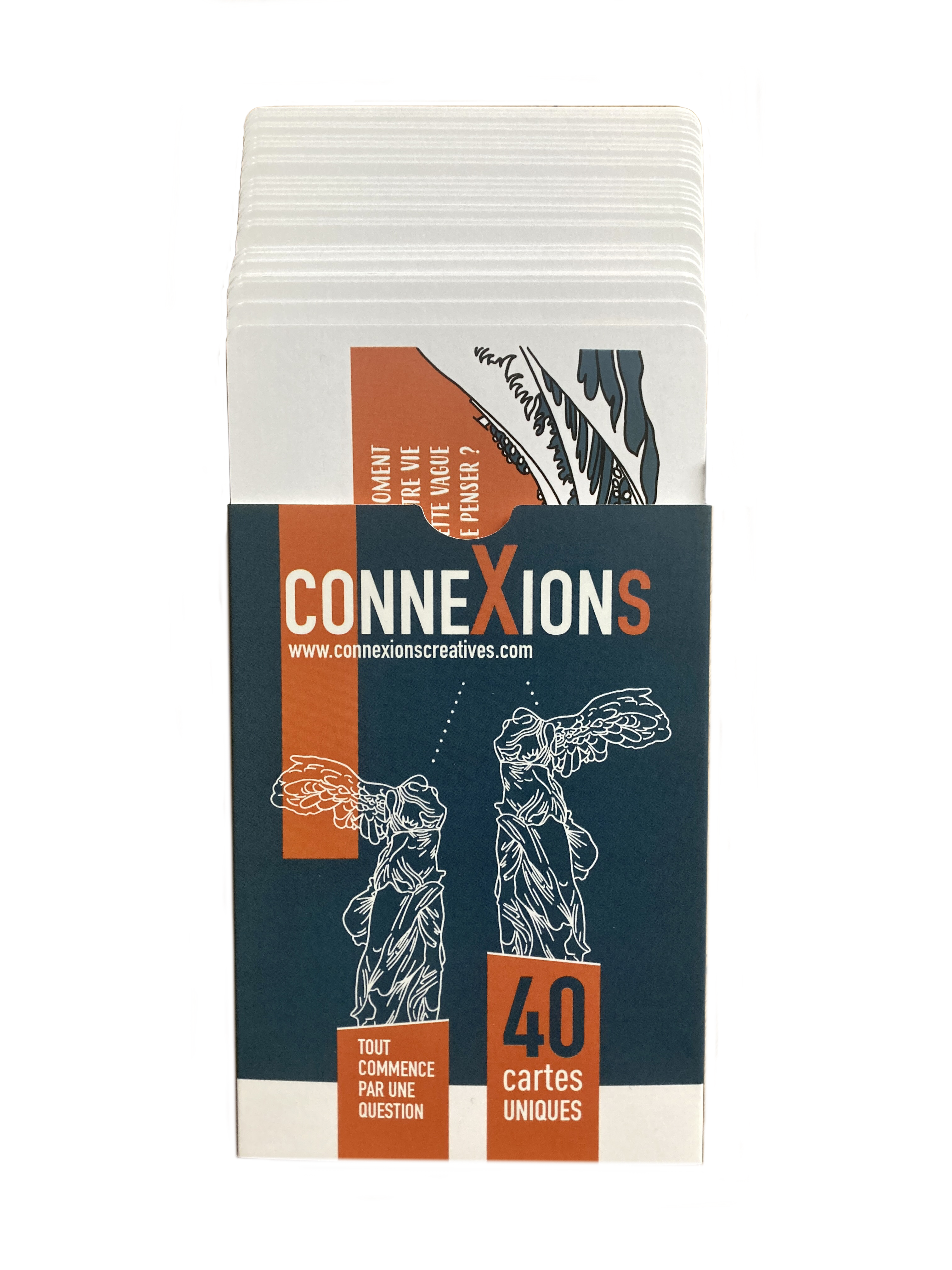 Boite de 40 cartes (livret + étui)