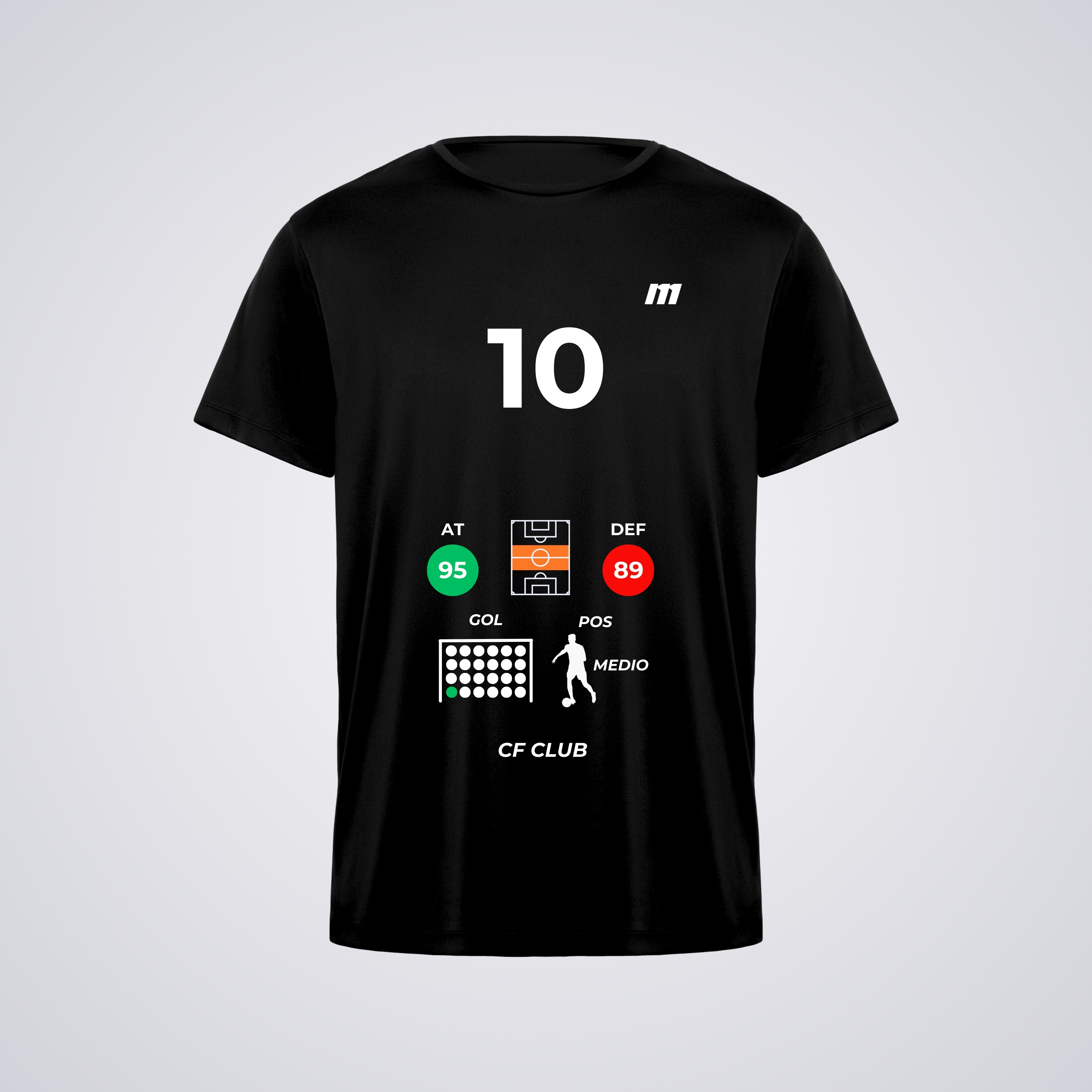 CAMISETA STATS PERSONALIZADA