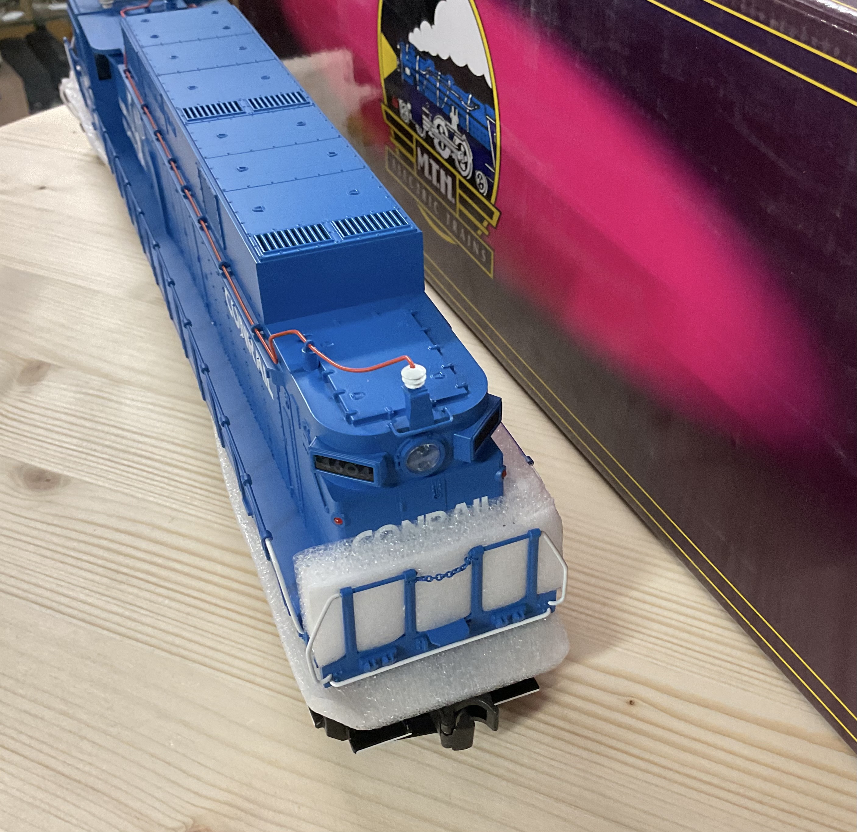 MTH 20-5509-1 Conrail O scale E-33 Rectifier Electric Premier with /Proto-Sound3-Rail Proto-Sound  #4604 Model Train