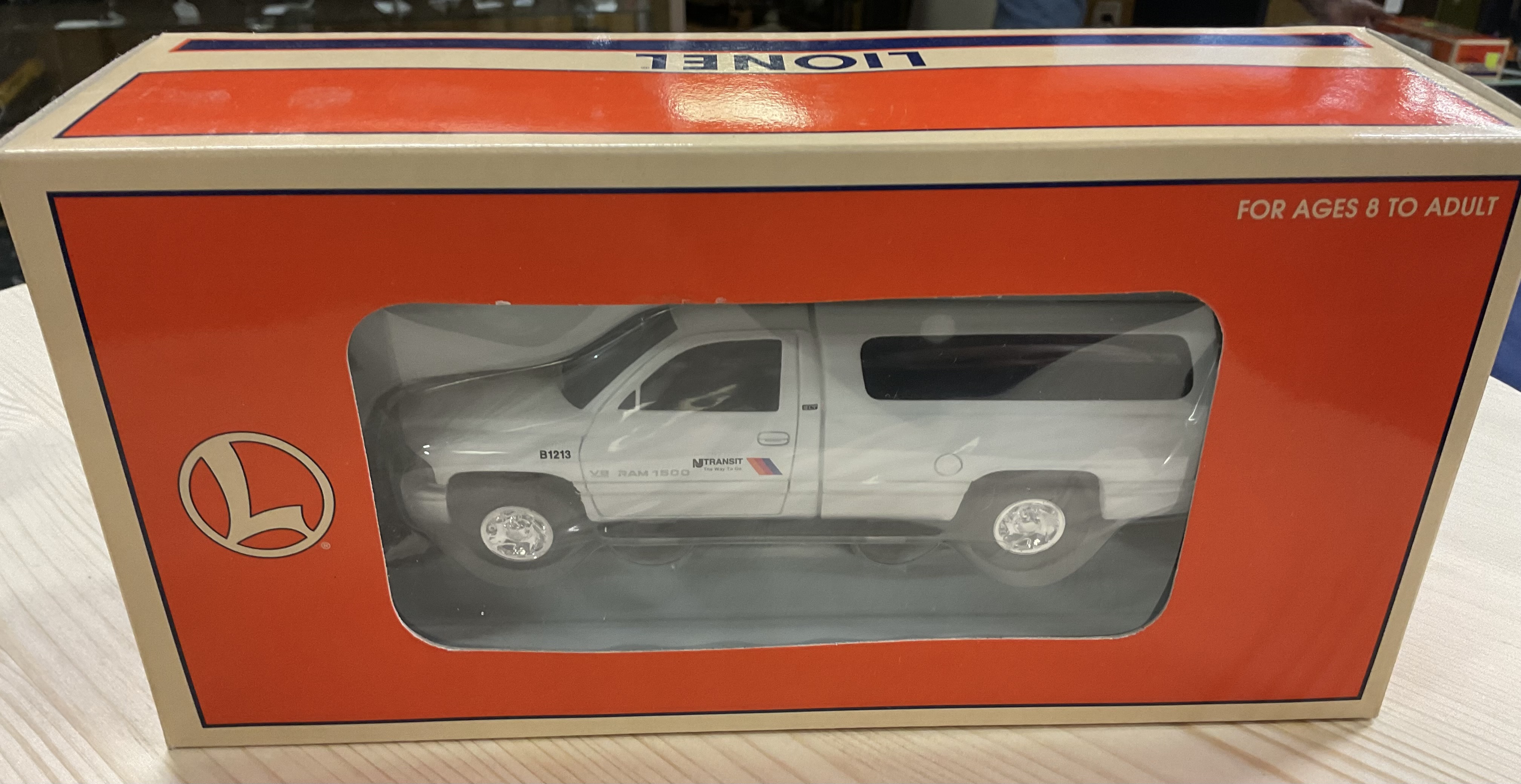 NOS (New Old Stock) Lionel 6-18440 O-Scale New Jersey Transit Dodge Ram Track Inspection Vehicle in Original Box