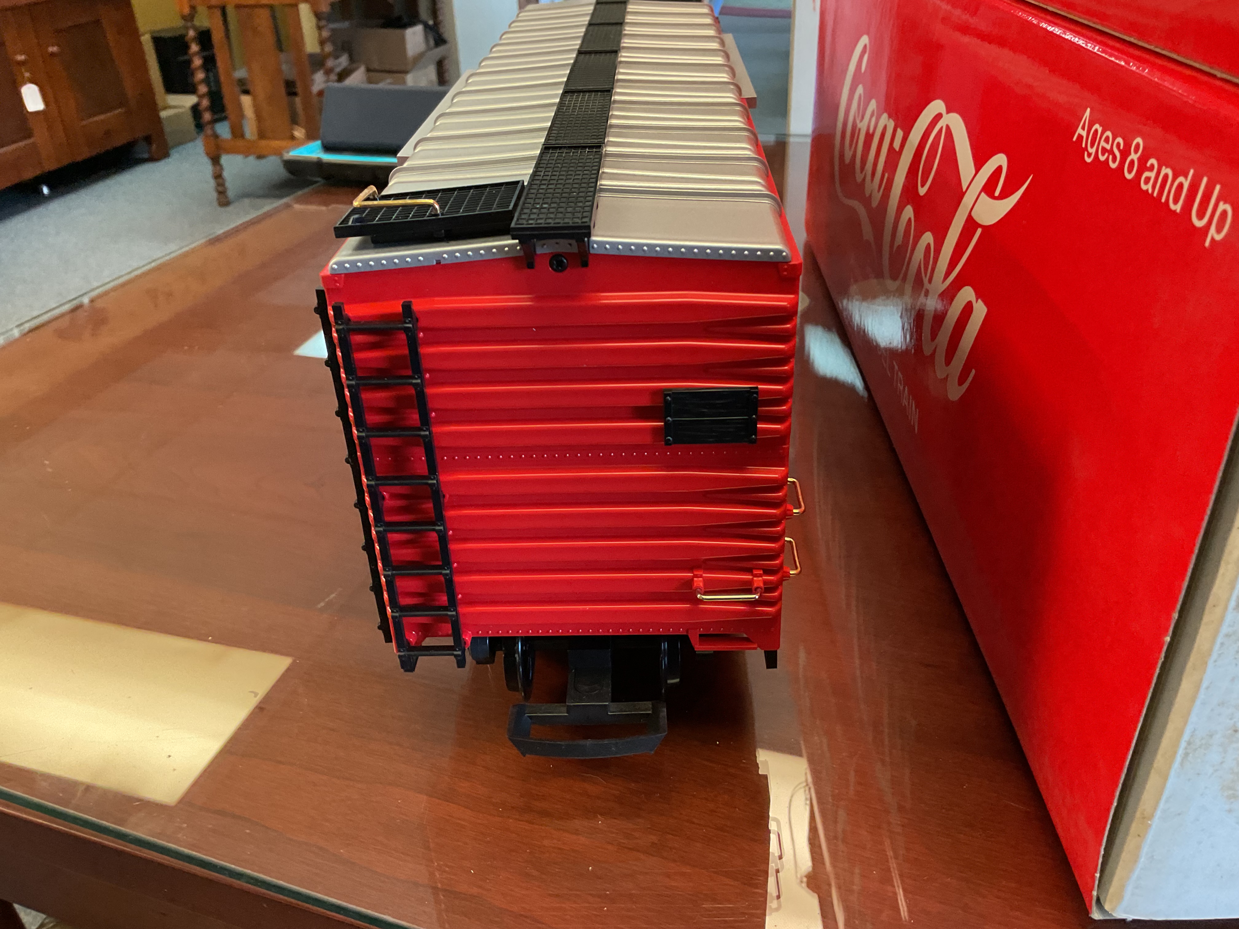 NOS (New Old Stock) LGB 42912 G-Scale Coca-Cola Boxcar (Polar Bear) with Original Box