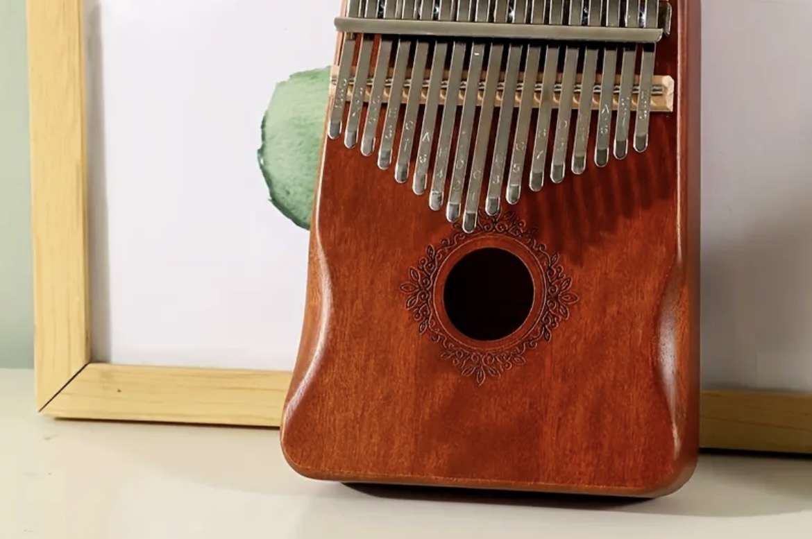 Kalimba Thumb Piano 17 touche Acajou 