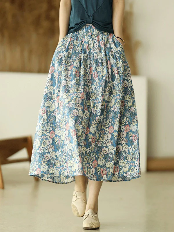 Floral Maxi Skirt