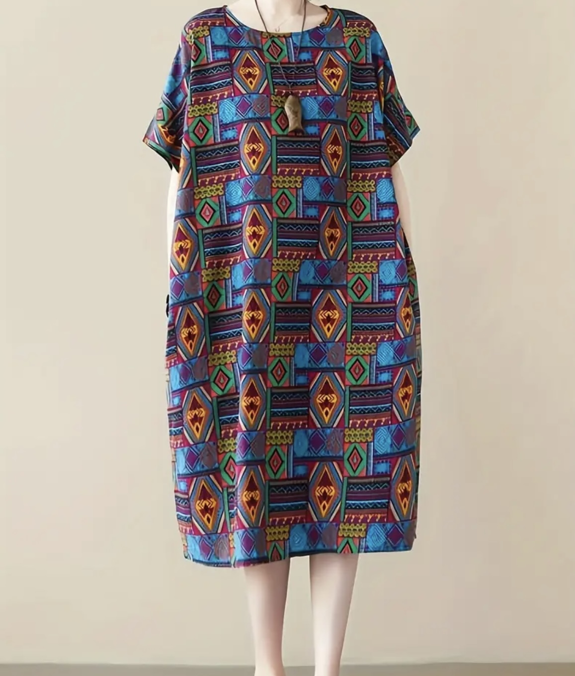 Bohemian Mid-length Dress