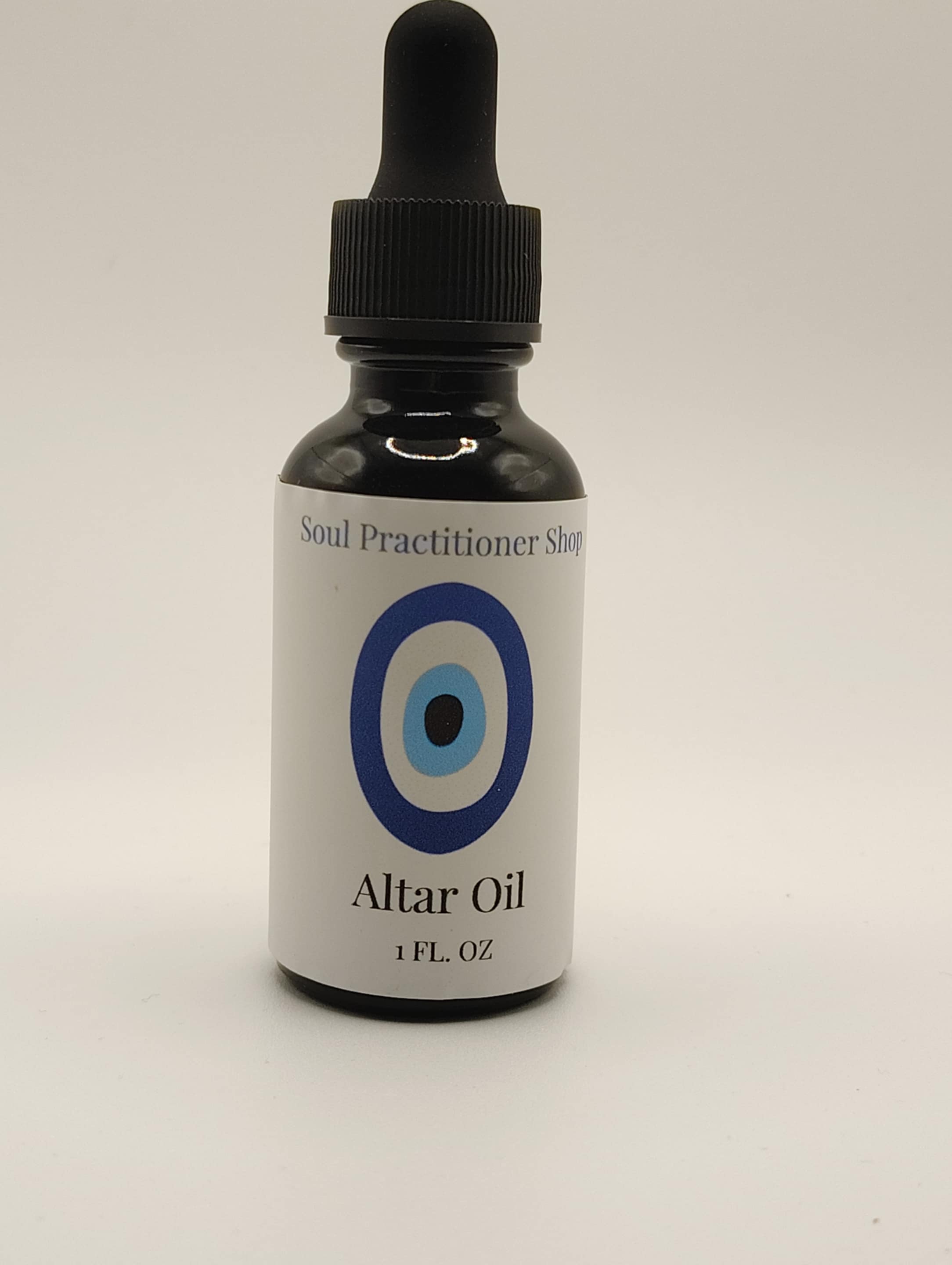Evil Eye Altar Oil – Spiritual Protection, Warding, Energy Cleansing Anointing