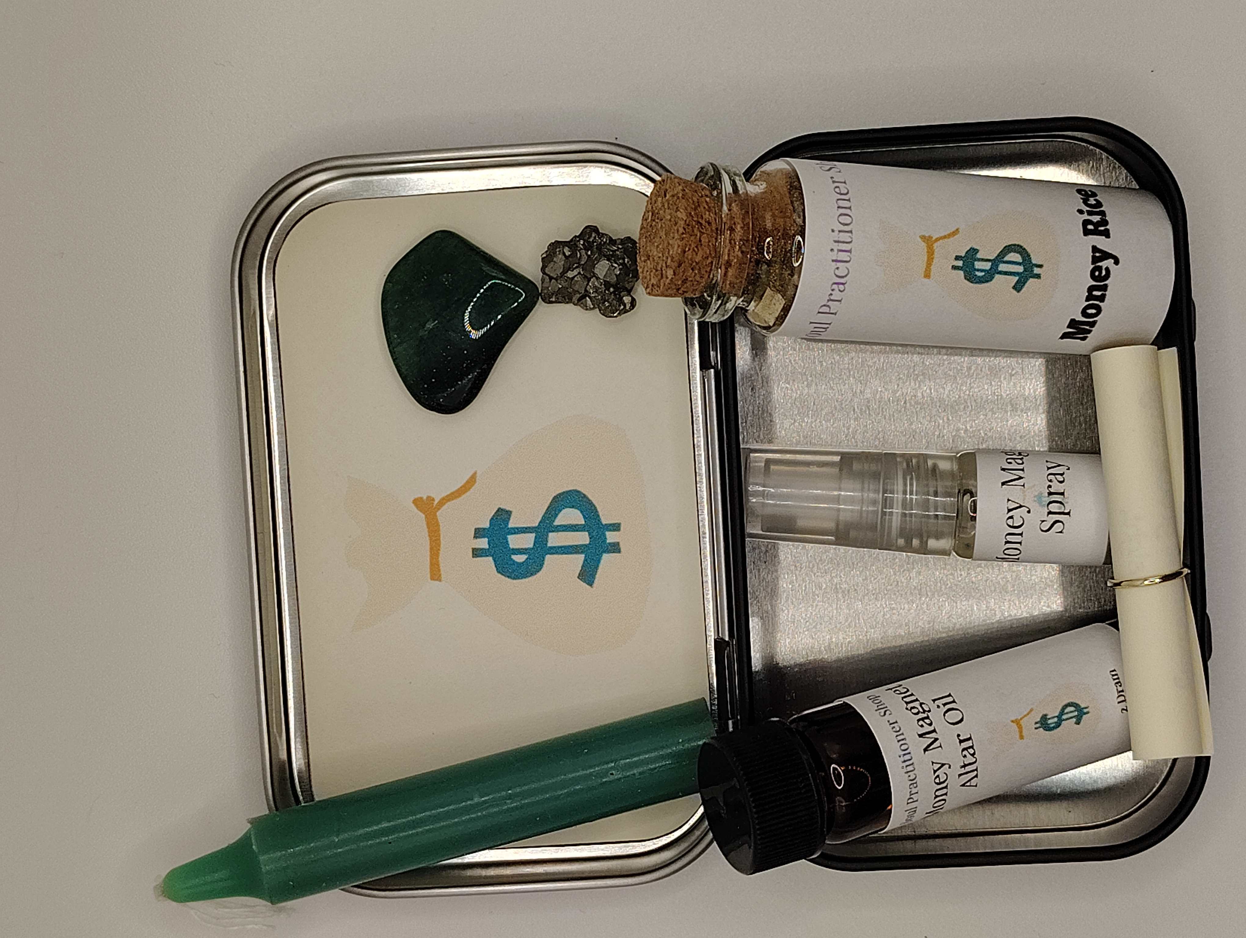 Money Magnet Mini Altar Kit • Prosperity Spell Kit • Abundance Ritual Set